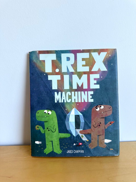 T.Rex Time Machine Hardcover Book / 3-5 years (No Shipping)
