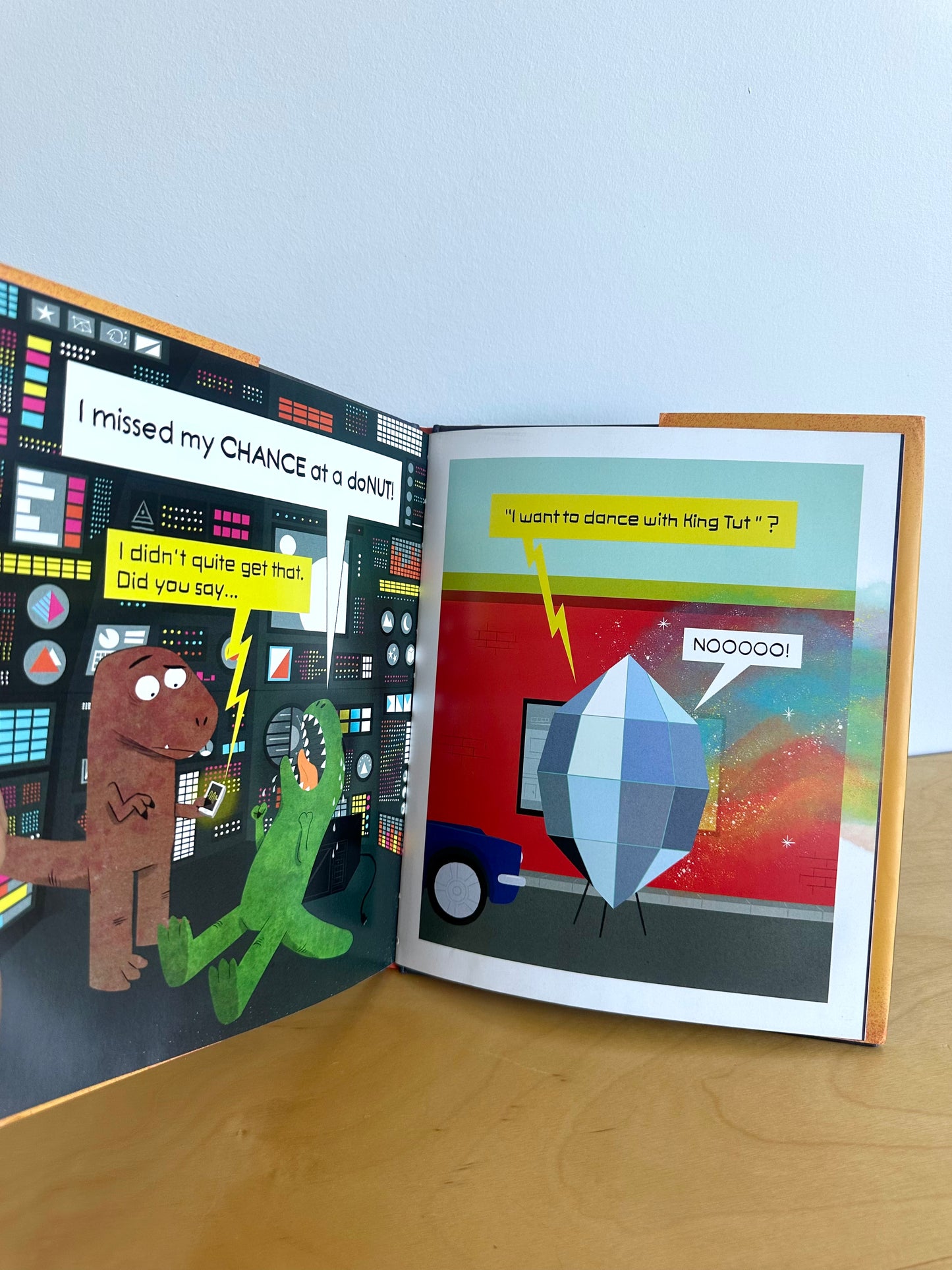 T.Rex Time Machine Hardcover Book / 3-5 years (No Shipping)