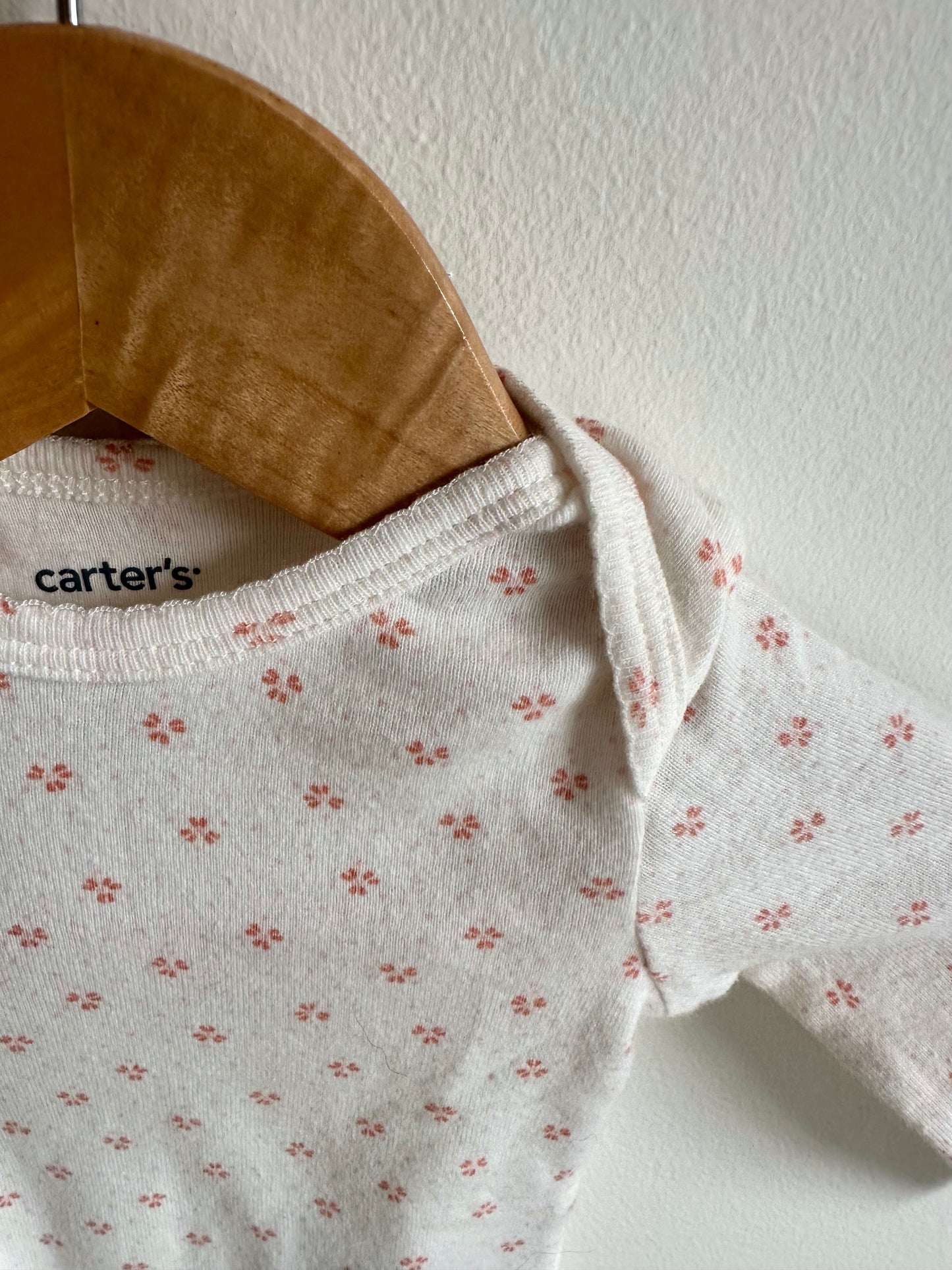 Long Sleeve Floral Bodysuit / 3m