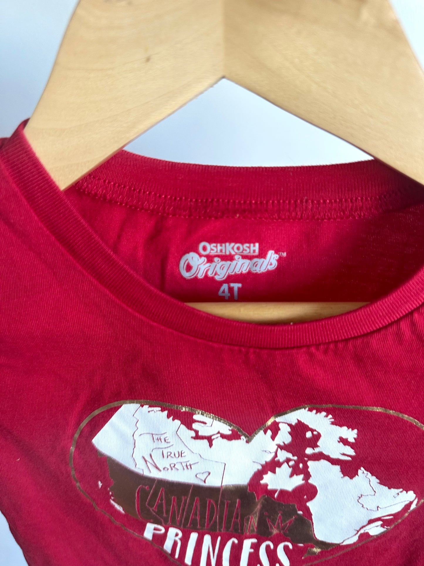 Canadian Princess T-shirt / 4T
