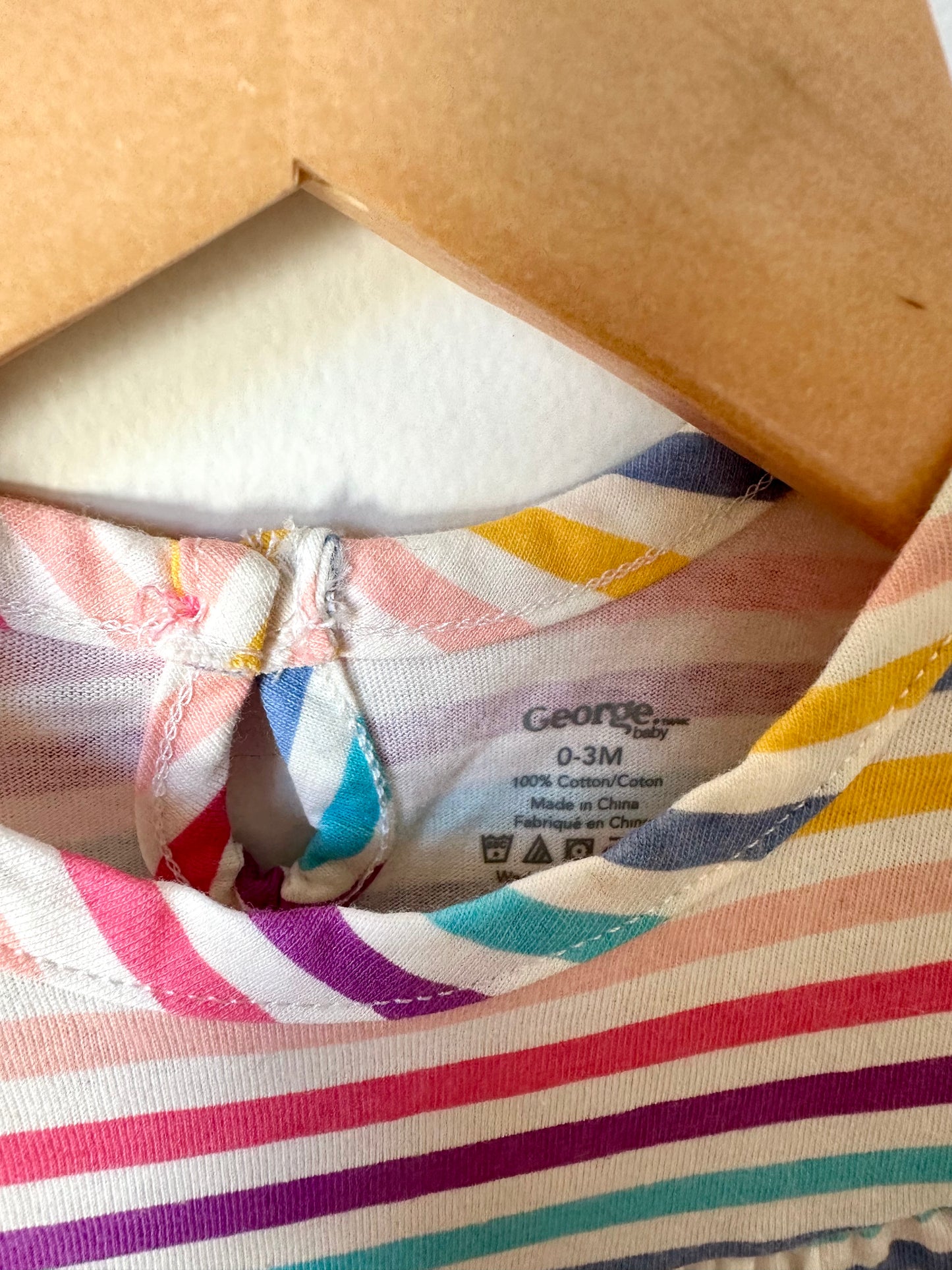 Striped Tee / 0-3m