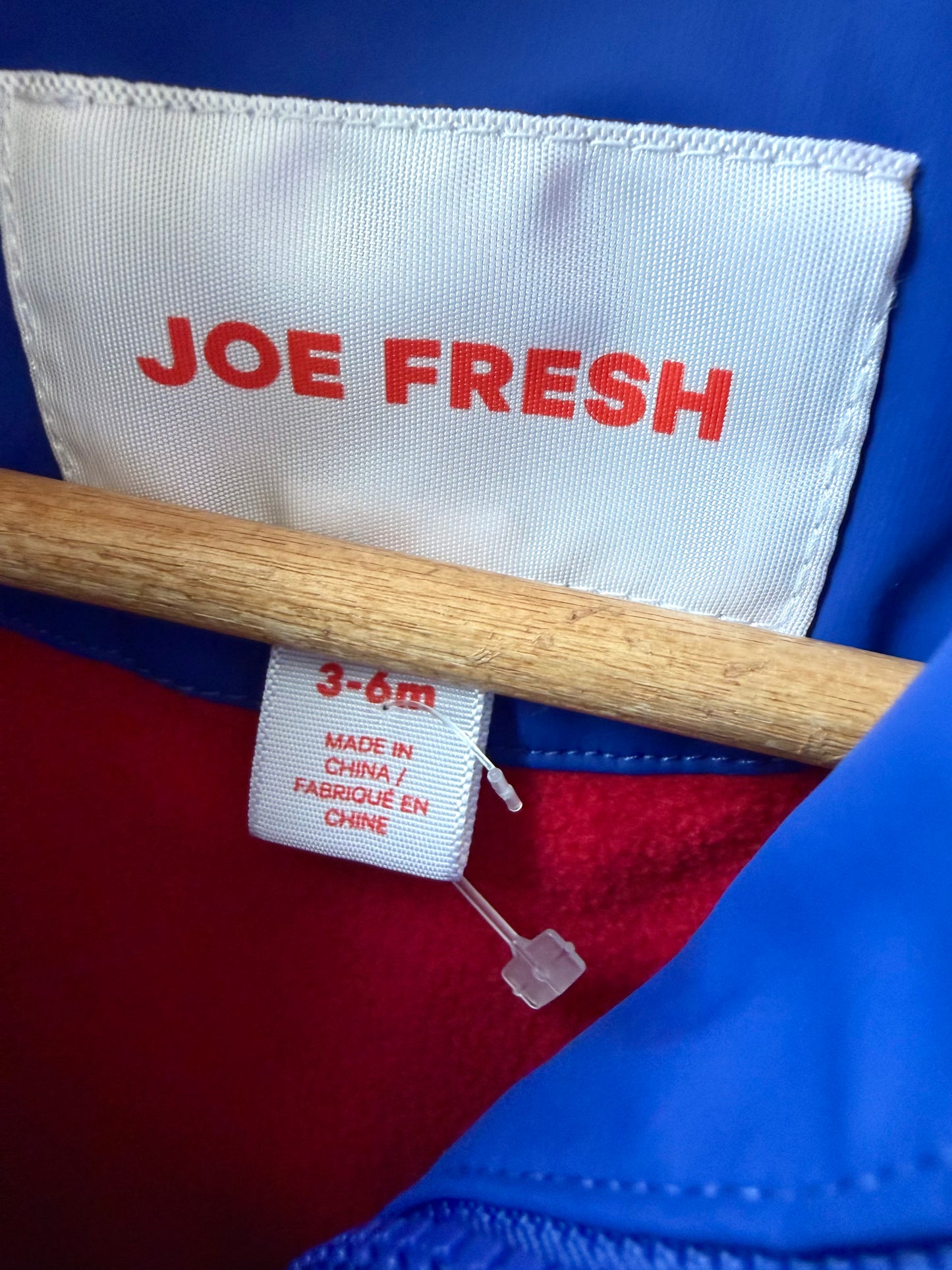 Shark Blue Rain Jacket / 3-6m