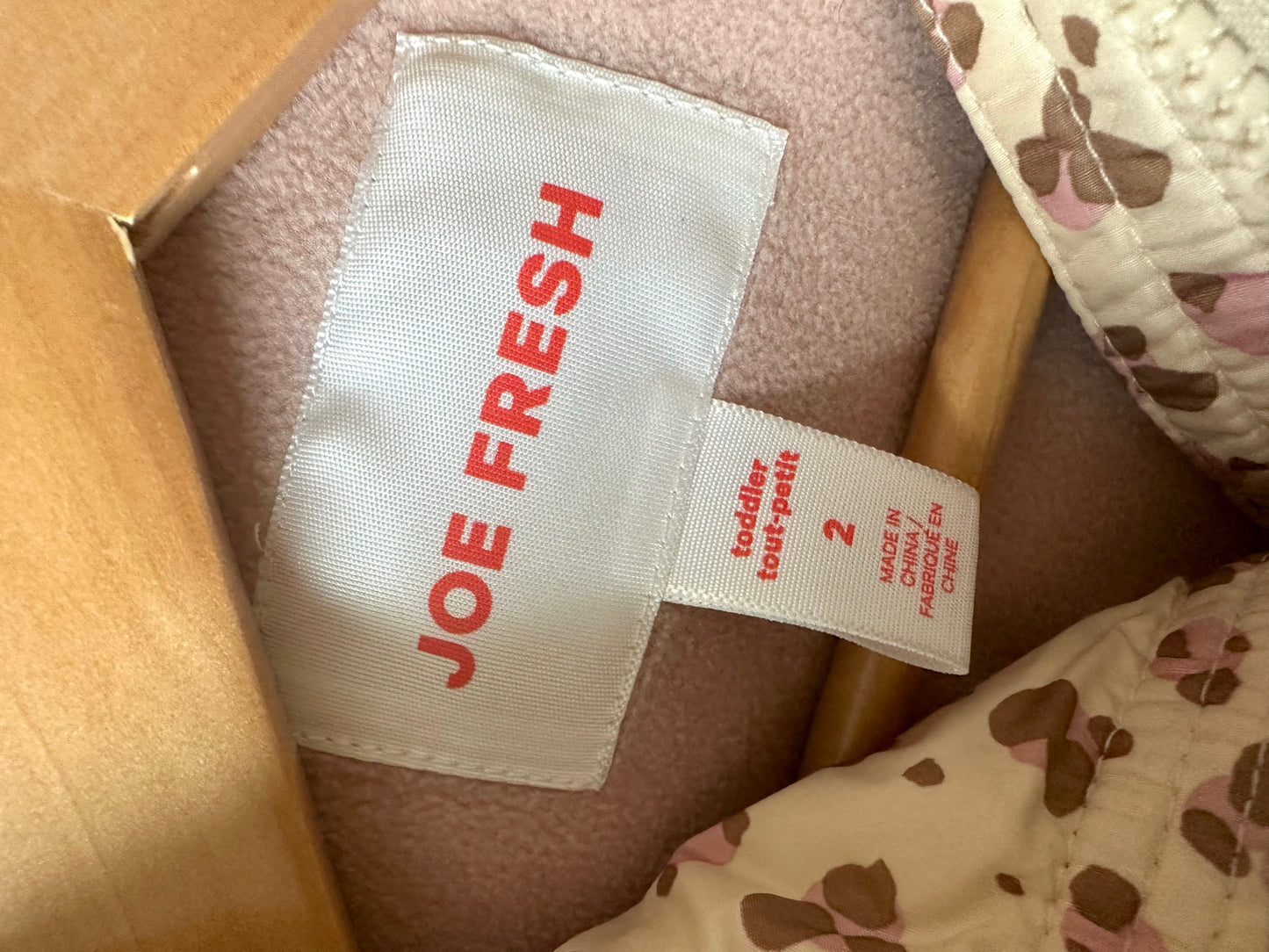 Animal Print Pink Cuffs Jacket / 2T