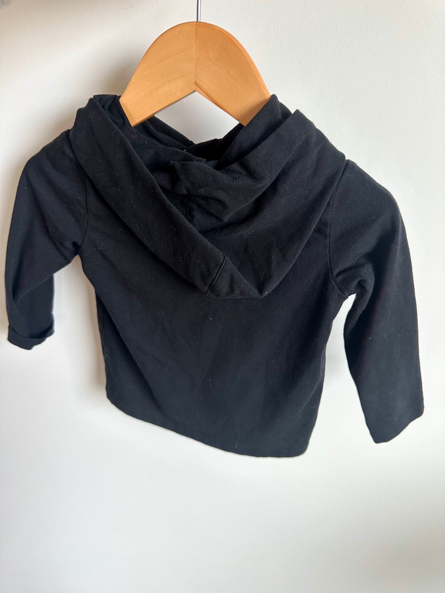 Miles All Star Black Hoodie / 12m