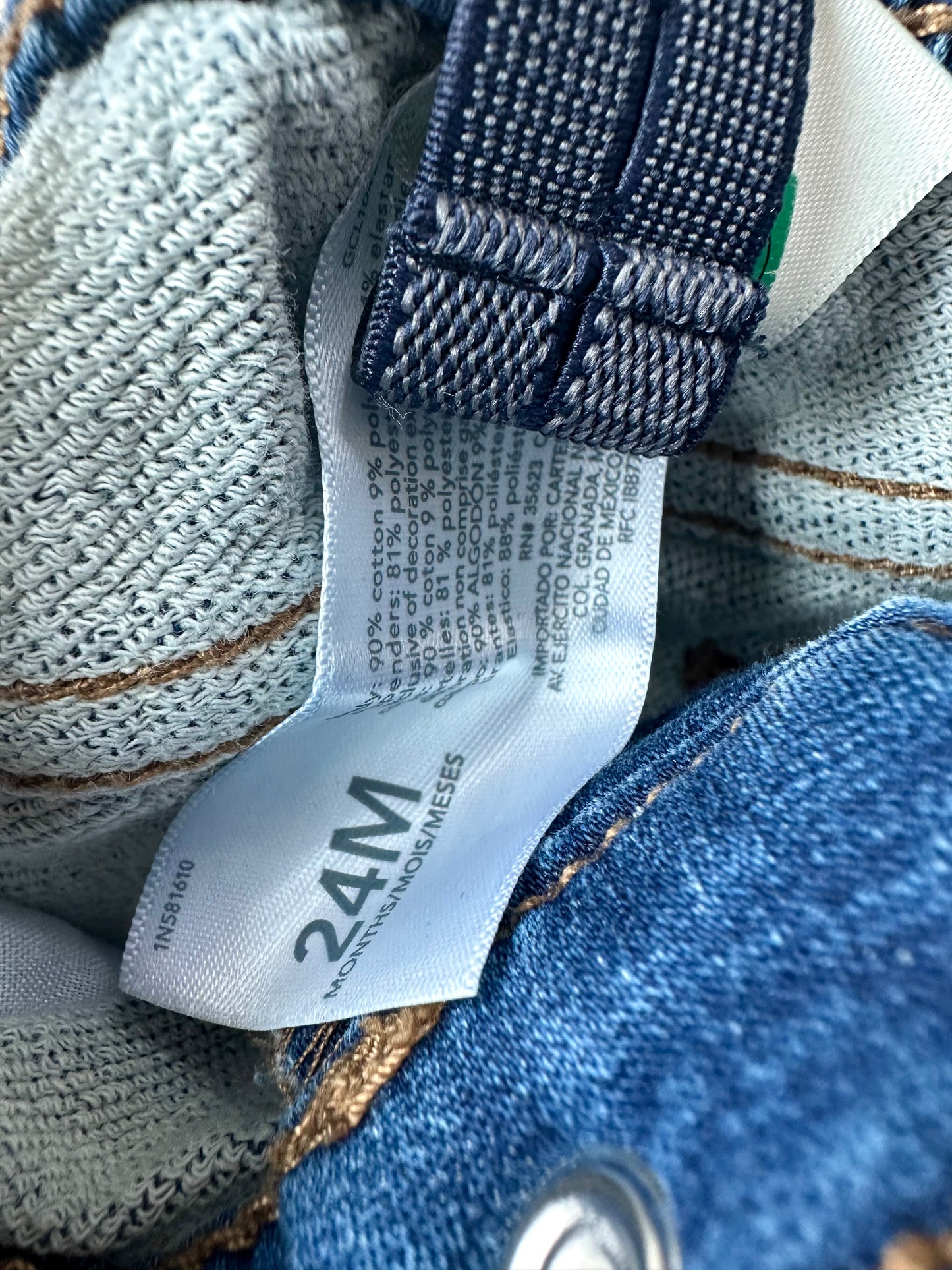 Jeggings with Suspenders / 24m