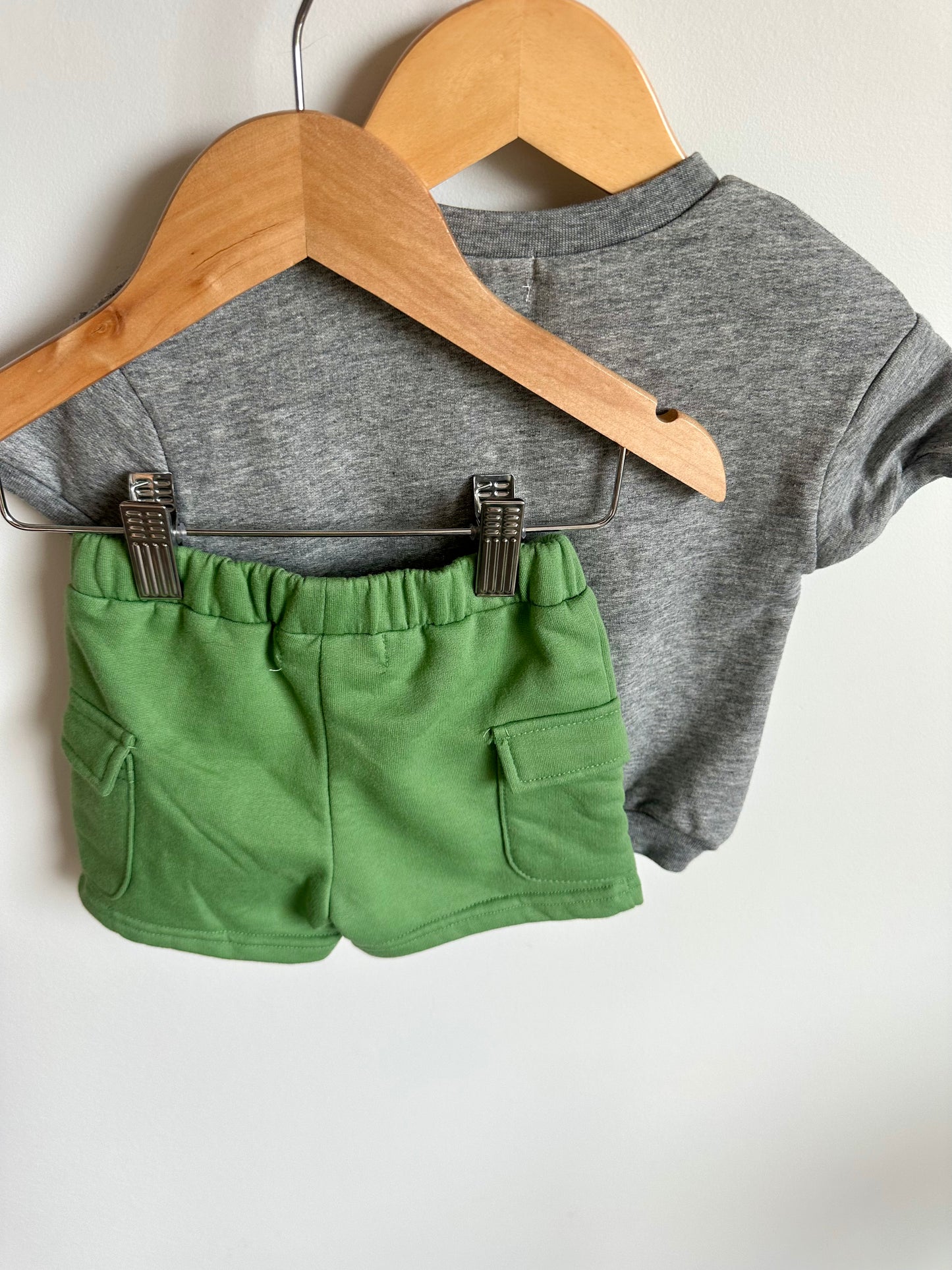 Alligator T-Shirt +Shorts Set / 12m