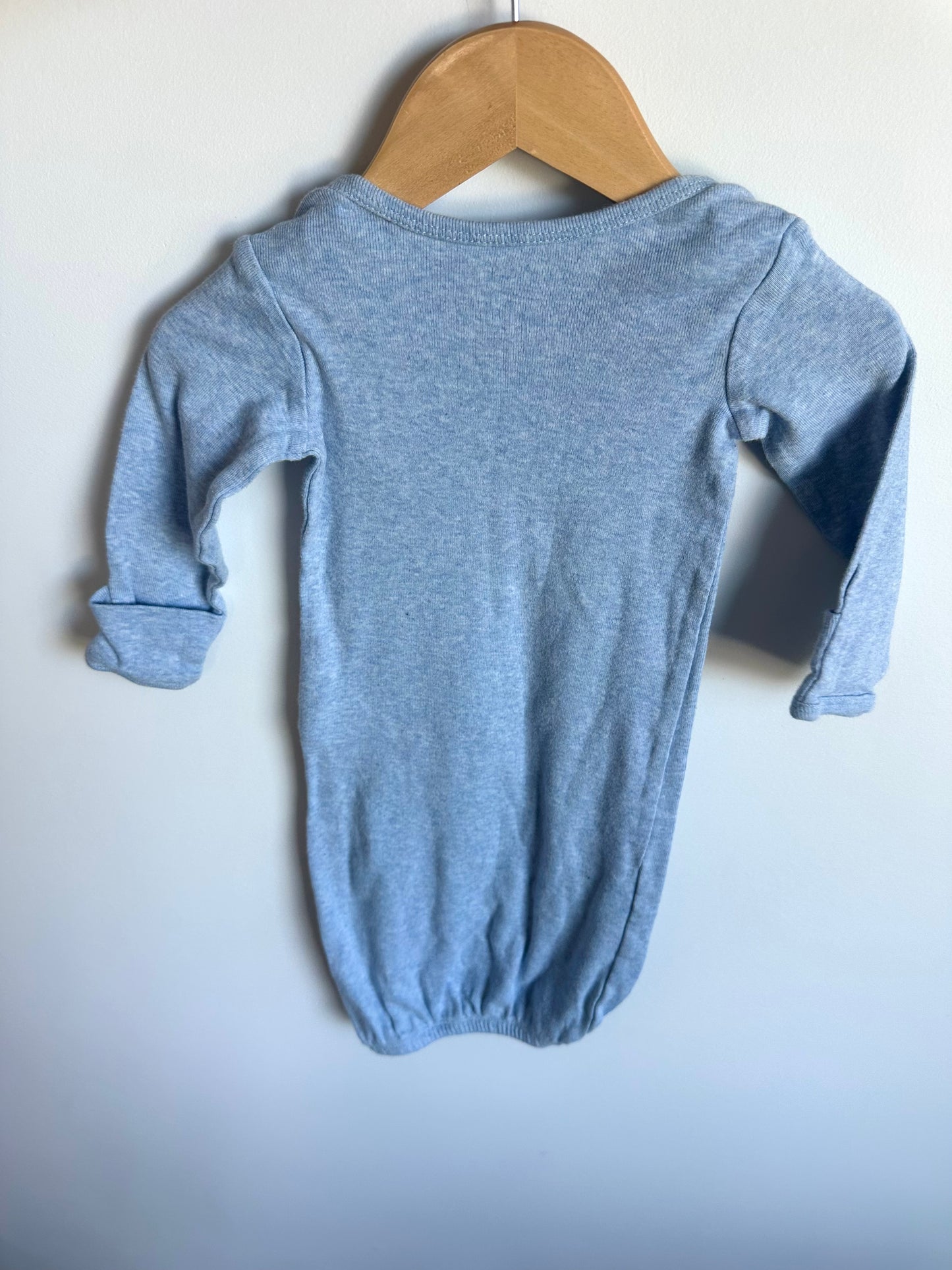 Blue Sleep Gown / 0-3m