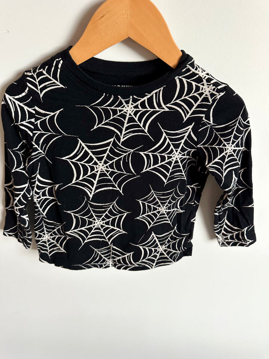 Spiderweb Pattern Long Sleeve Top / 2T
