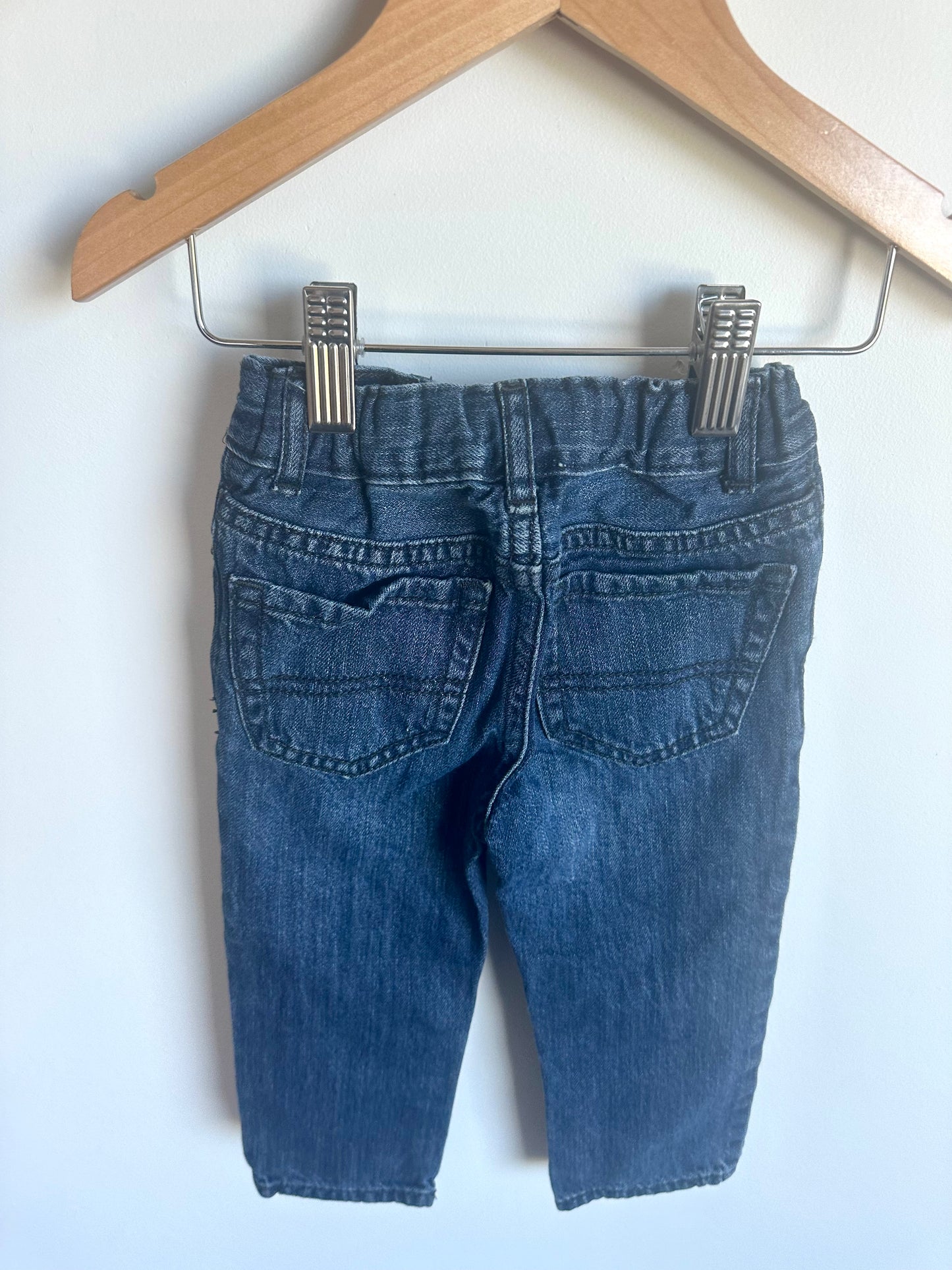 Blue Skinny Jeans with Adjustable Waist / 2T