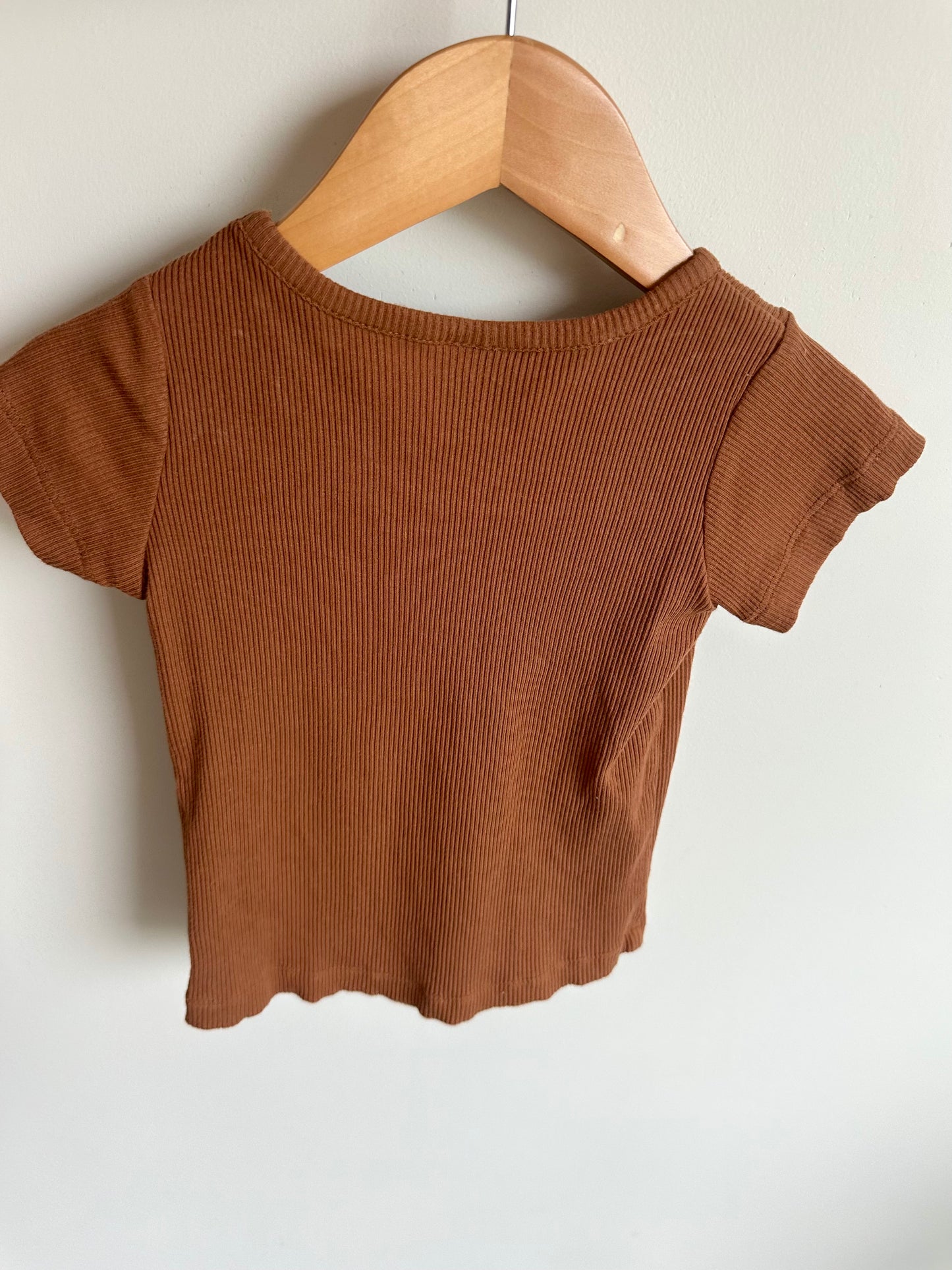 Carmel Organic Ribbed Top / 18m