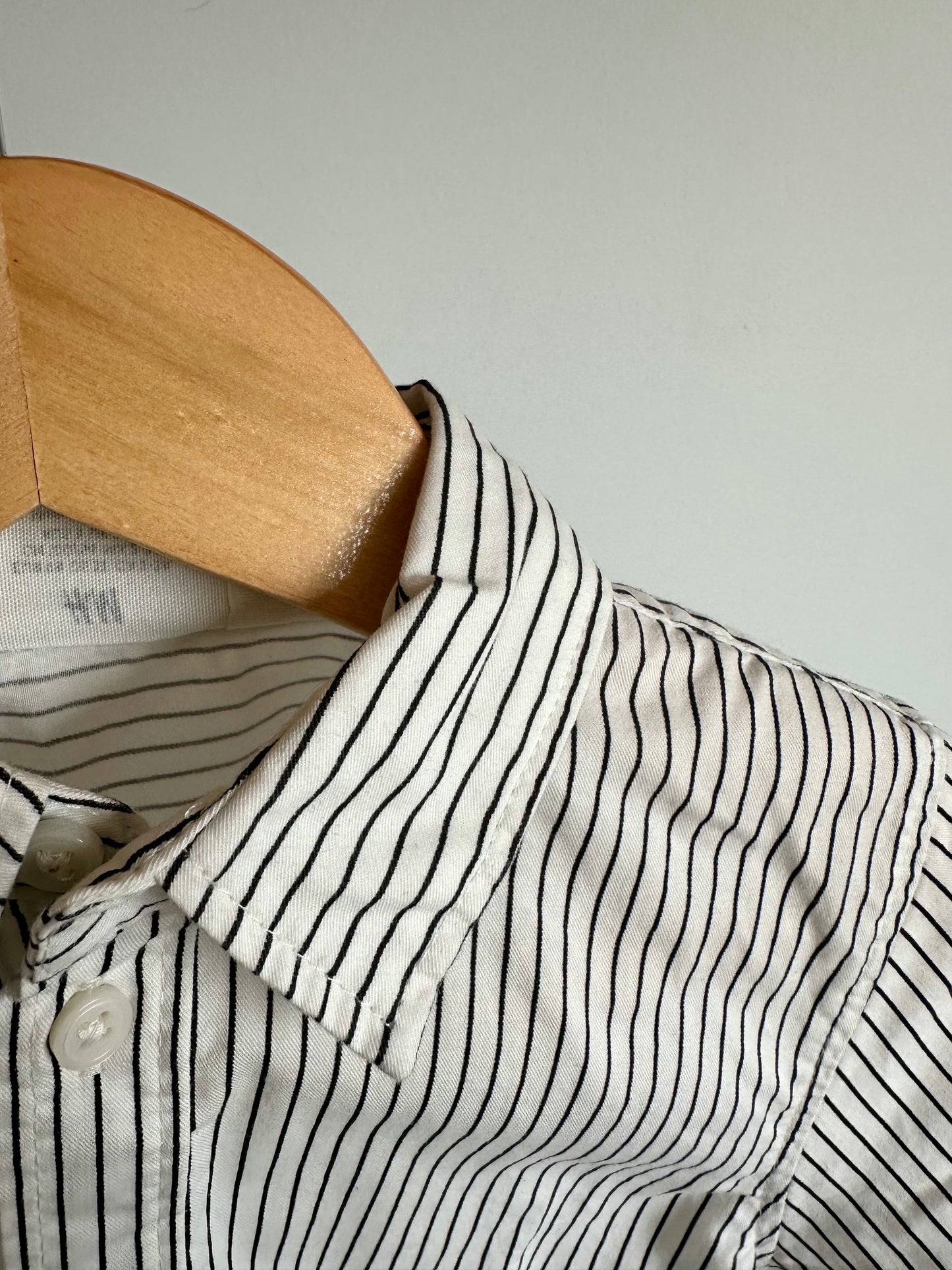 Striped Button Up Formal Top / 2-3T