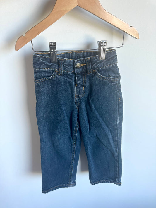 Straight Leg Blue Jeans / 2T