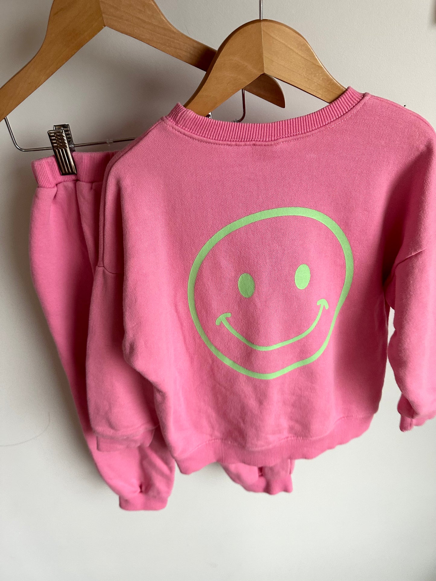 Pink Hi Crew + Joggers Set (PLAY)/ 5 years