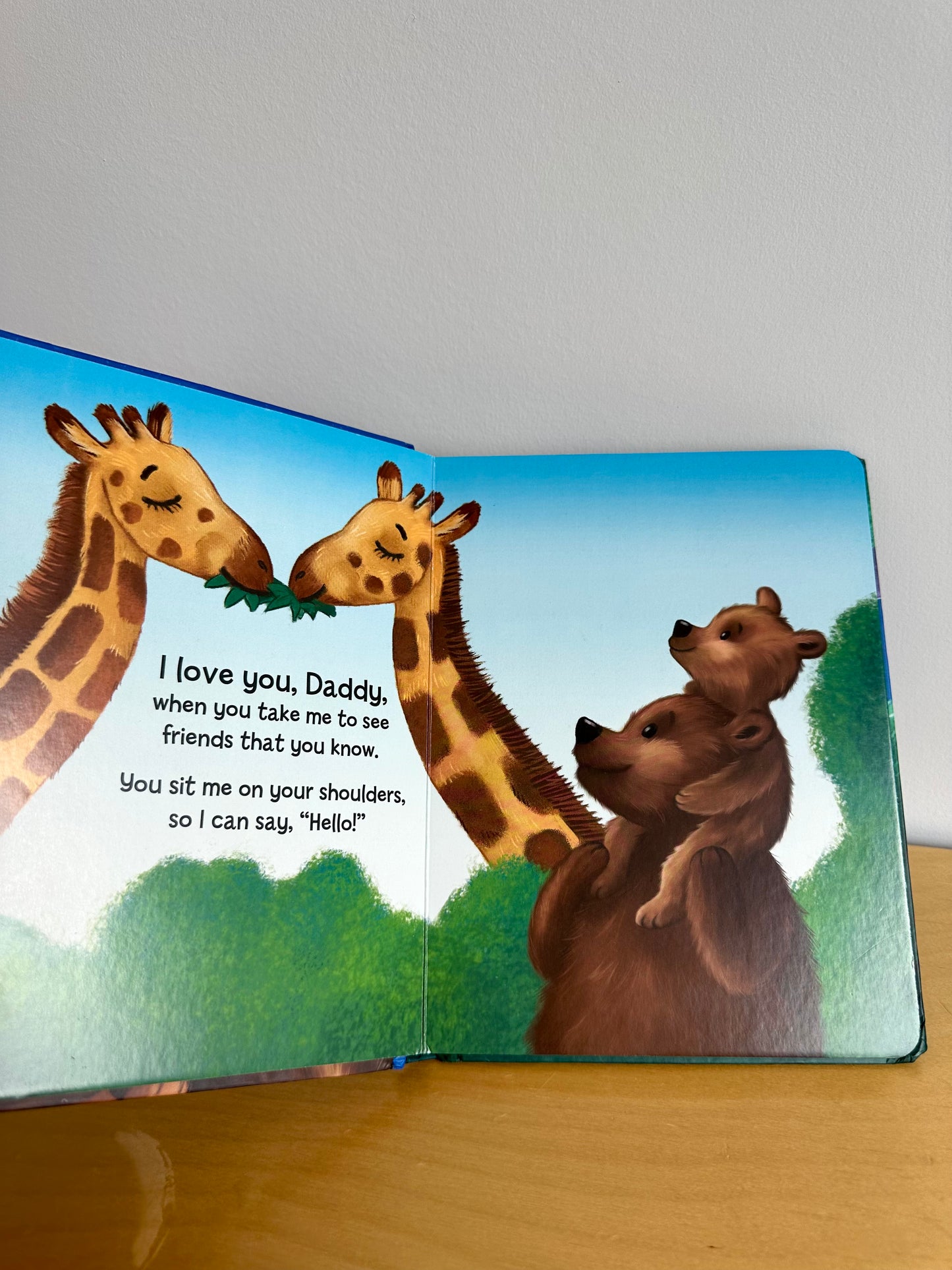 I Love You Daddy Book / 0-4 years