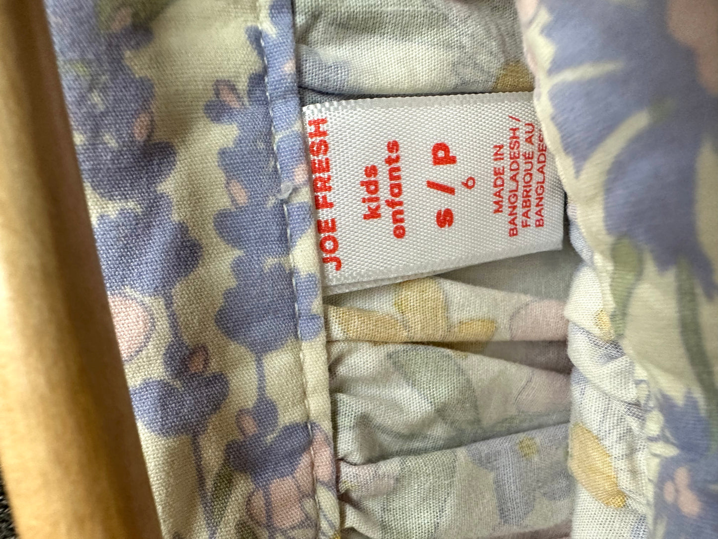 Floral Puff Sleeve Top / 6 years