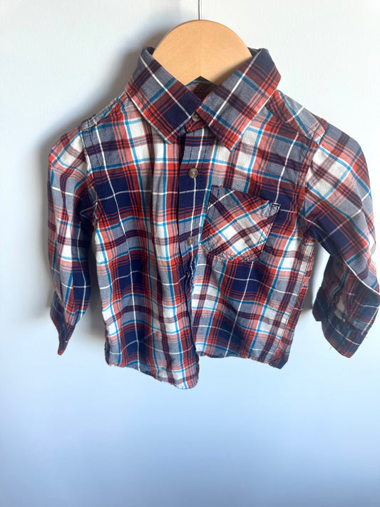 Children's Place Button Up Long Sleeve / 18-24m