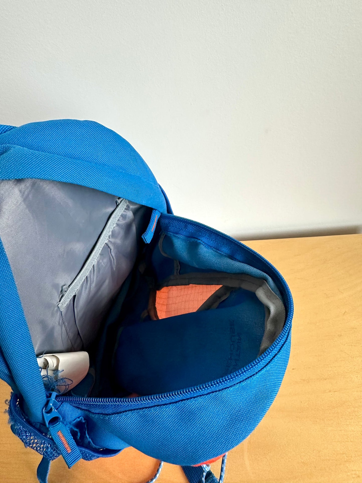 Blue Orange Backpack (No Shipping)