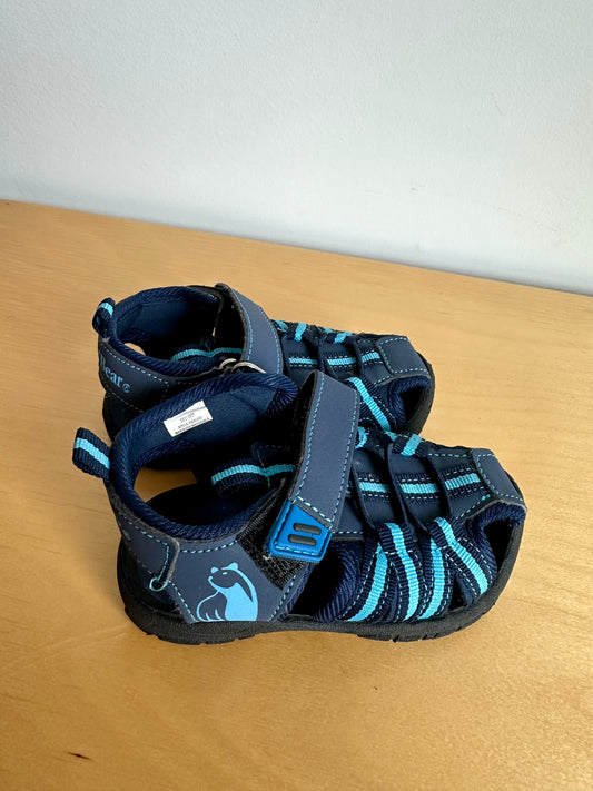 Blue Strap Sandals / Size 5 Toddler