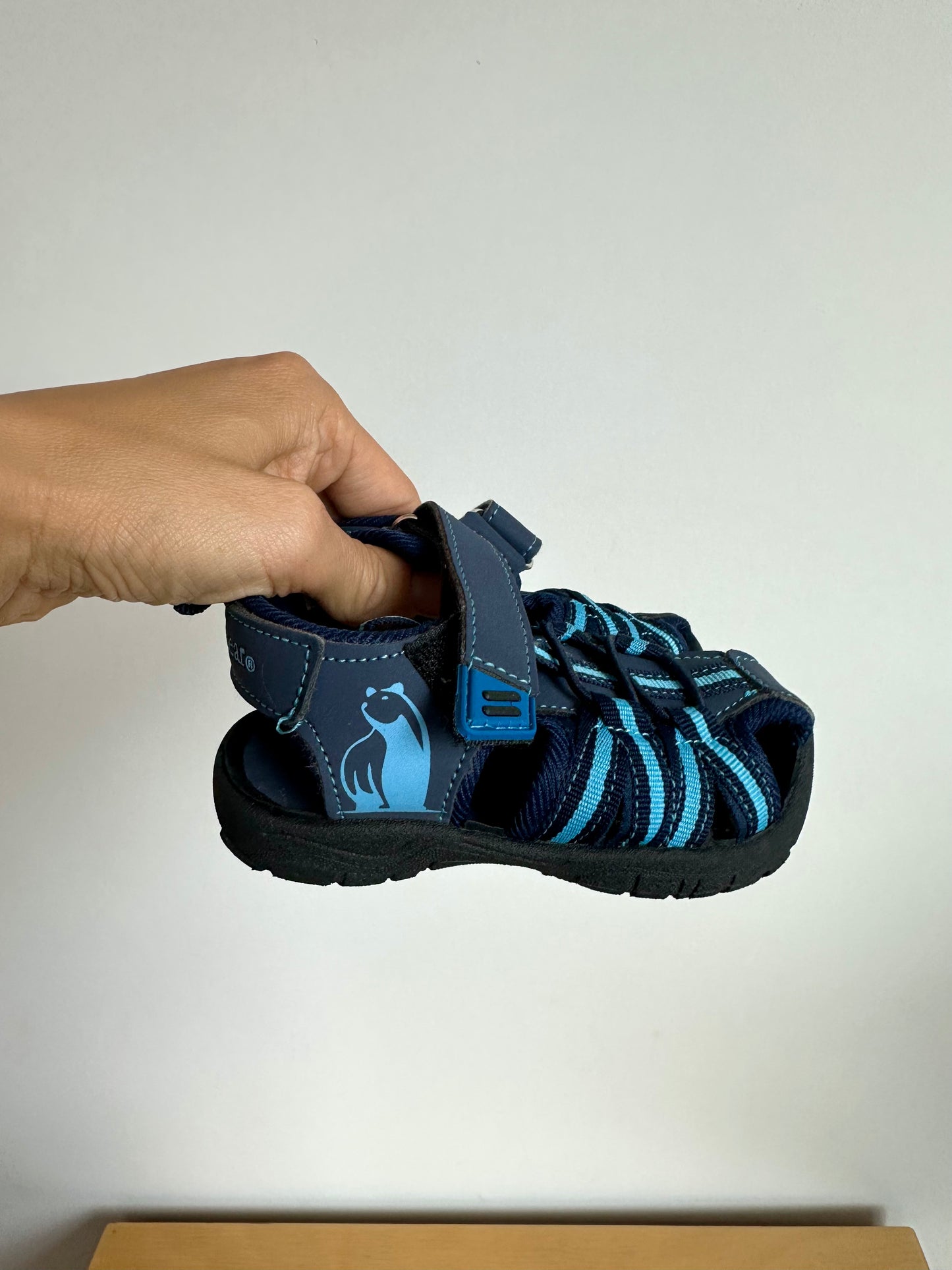 Blue Strap Sandals / Size 5 Toddler