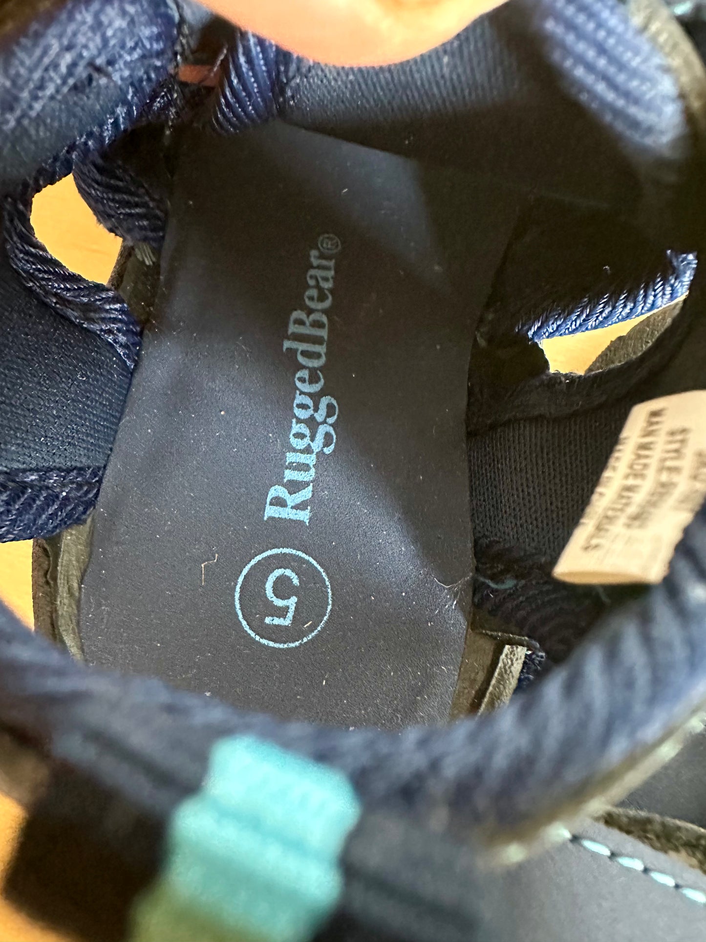 Blue Strap Sandals / Size 5 Toddler