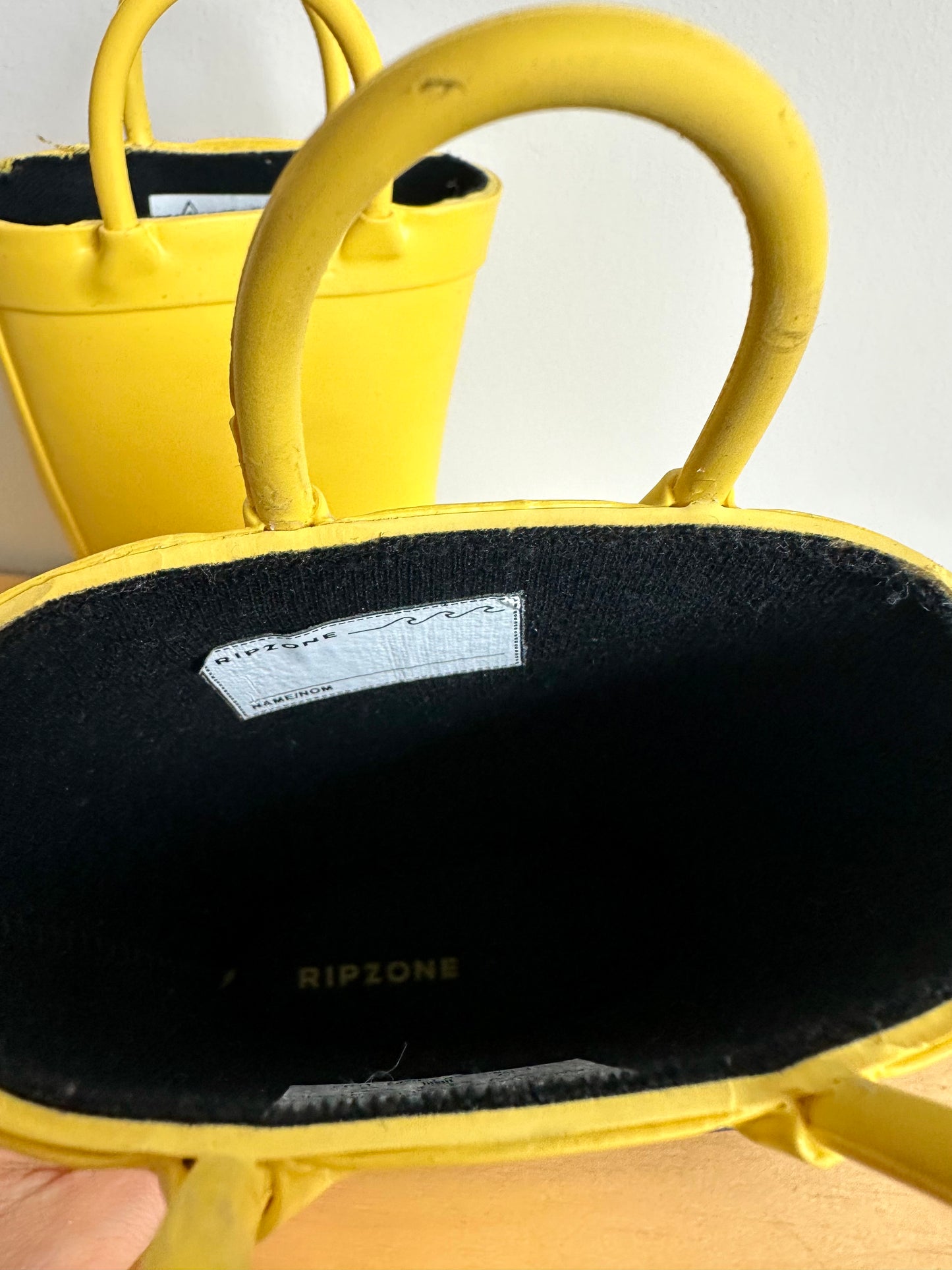 Yellow Ripzone Boots / Size 6 Toddler