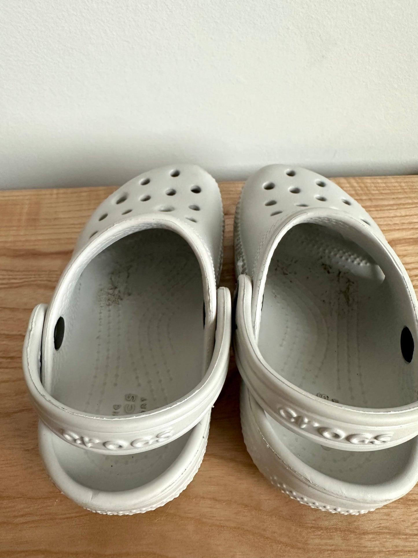 Grey Crocs / Size 8 Toddler