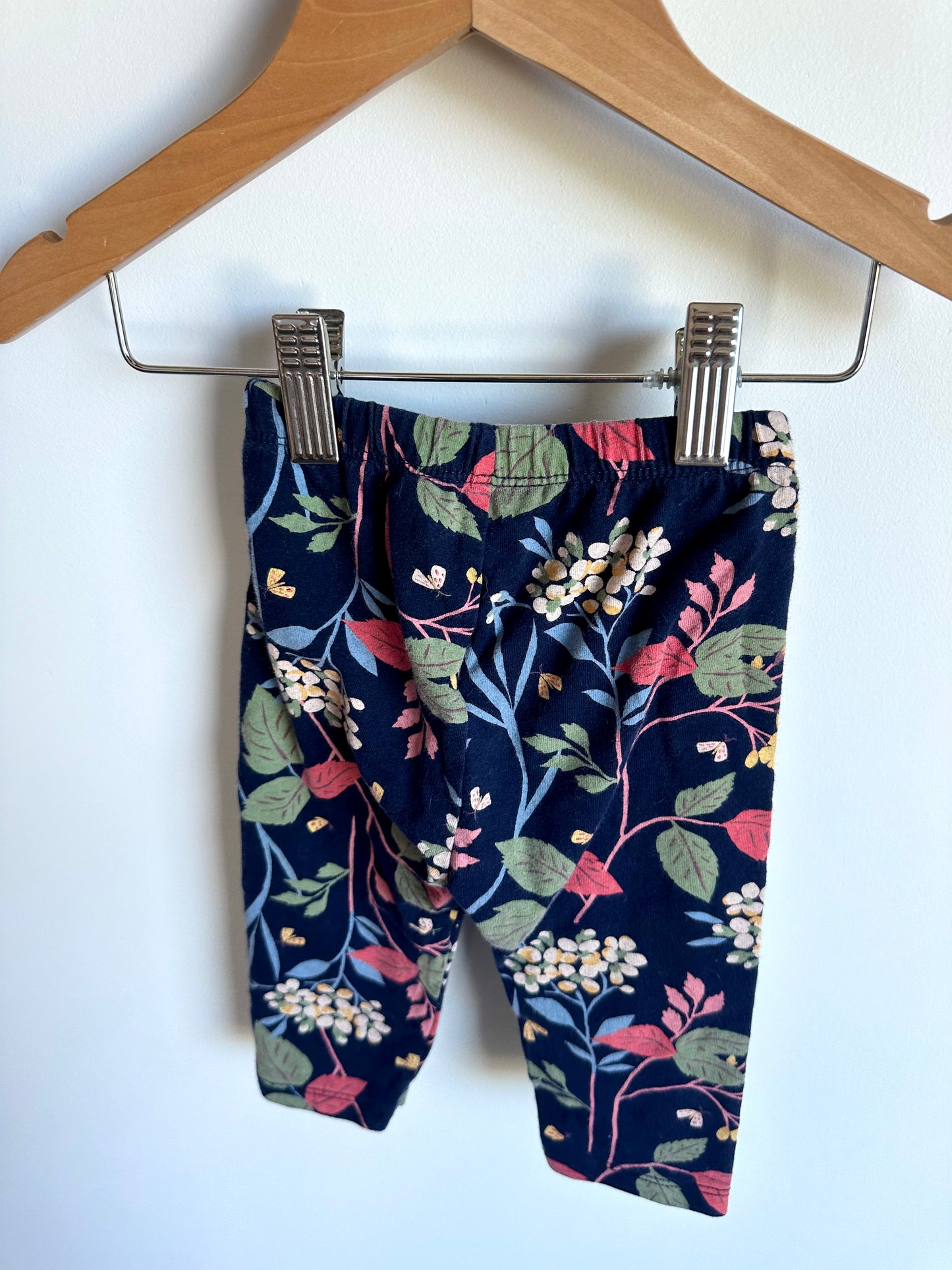 Gap Dark Floral Leggings / 6-12m