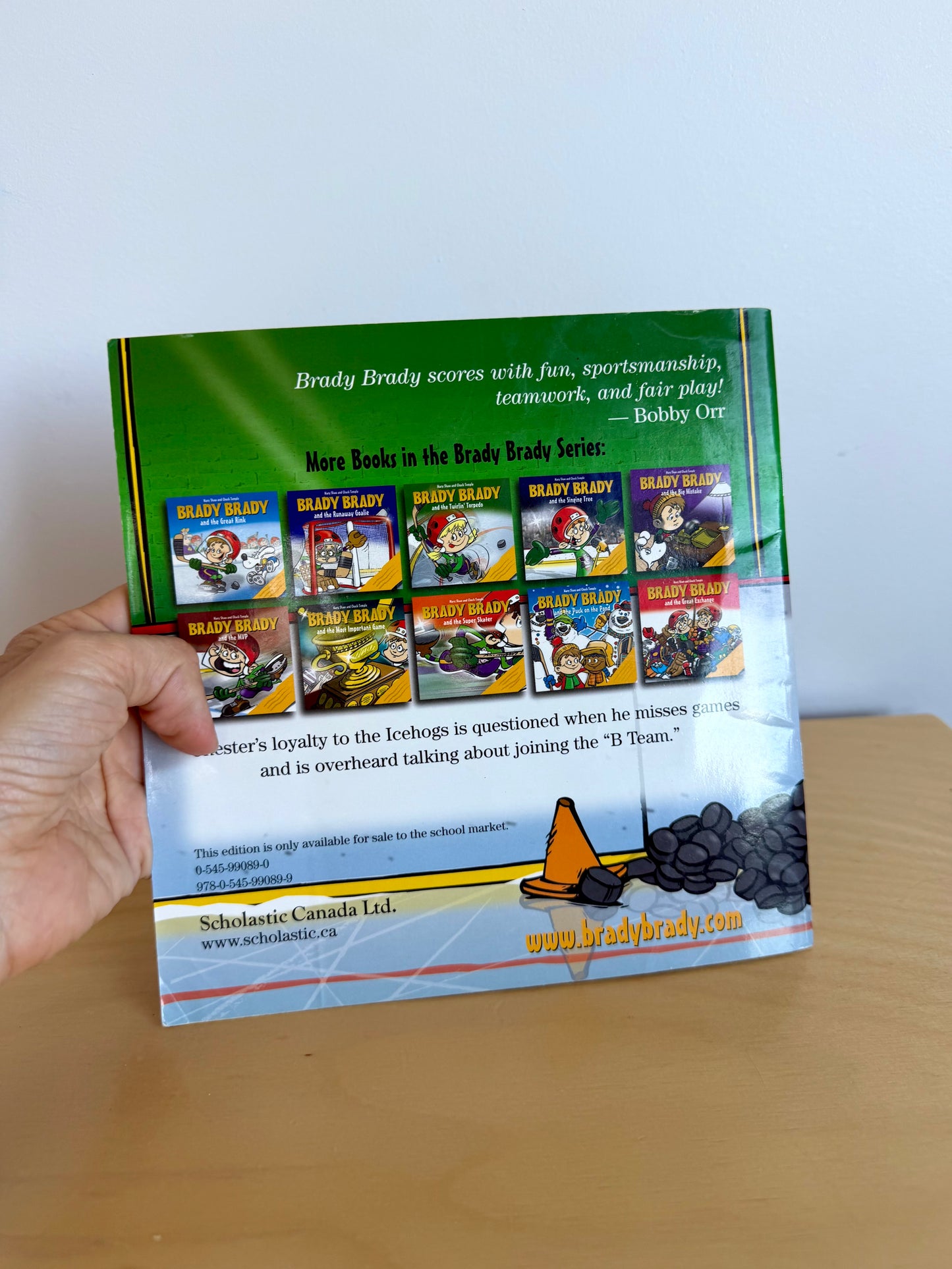 Brady Brady and the B Team Book / 4-8 years
