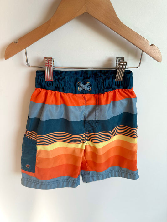 Striped Swim Shorts / 4 years