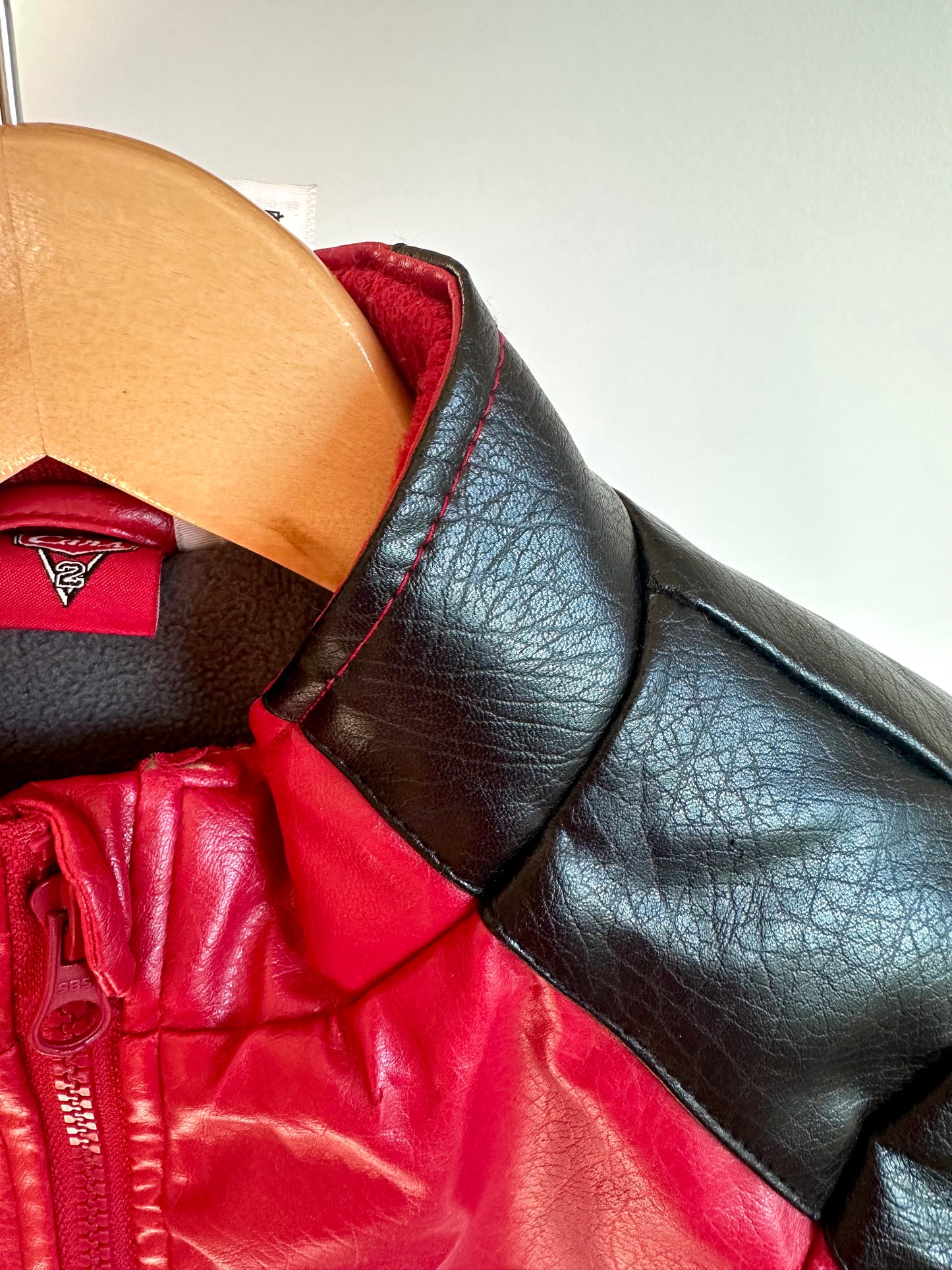 Lightening McQueen Faux Leather Jacket / 5 years