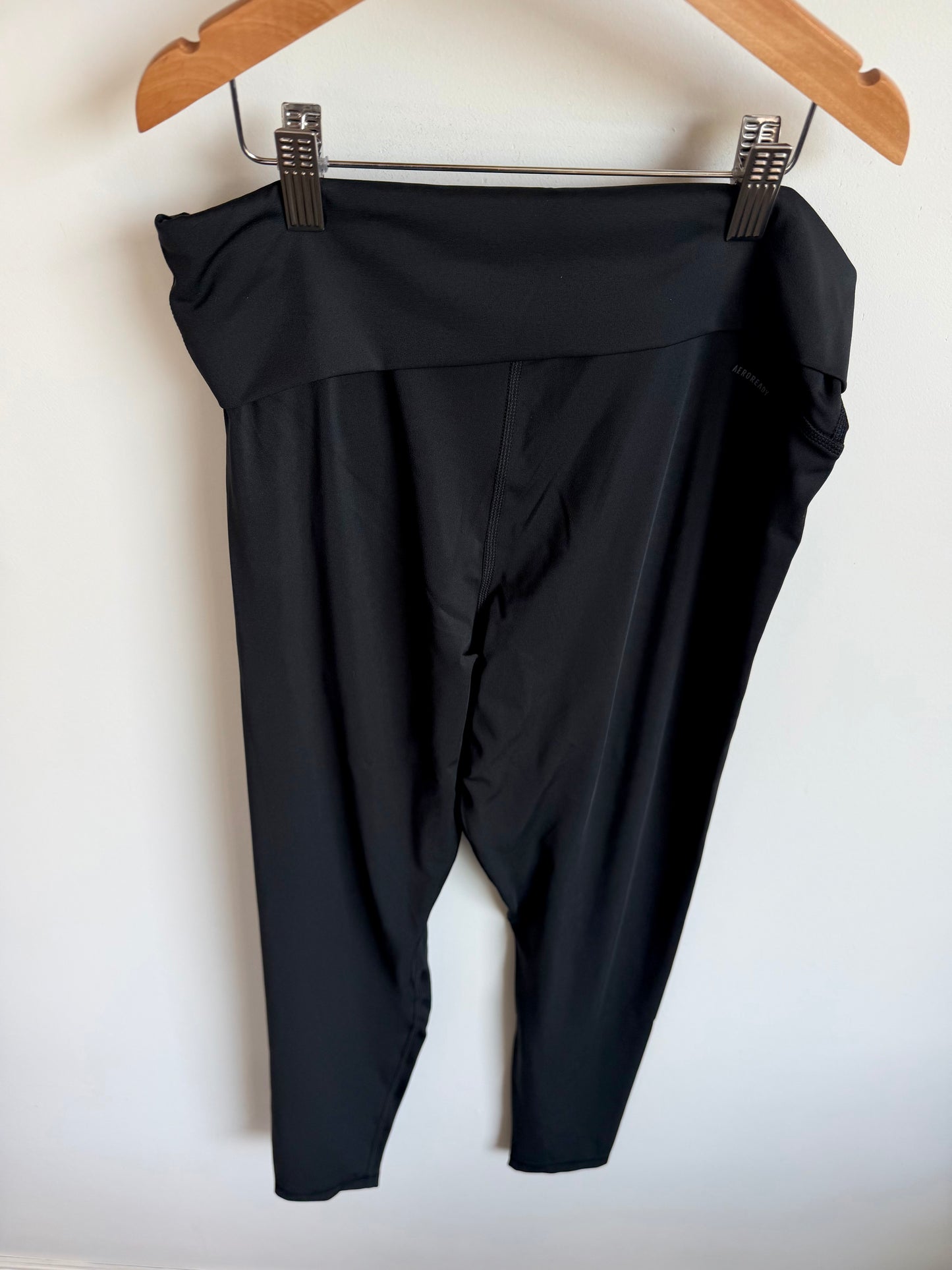 Adidas Black Active Maternity Leggings (With Tags) / M