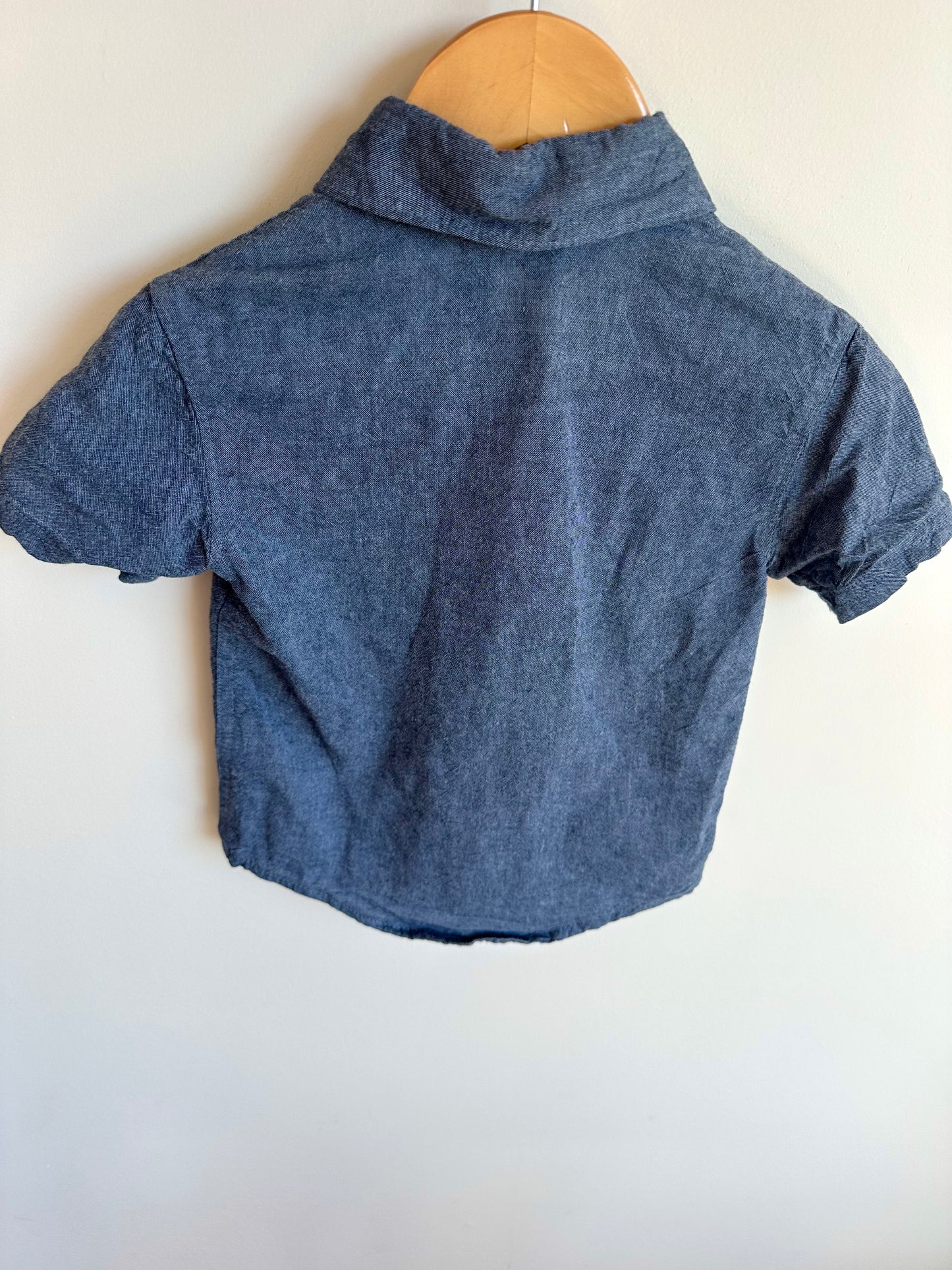 Carter's Denim Button Up T-shirt / 2T