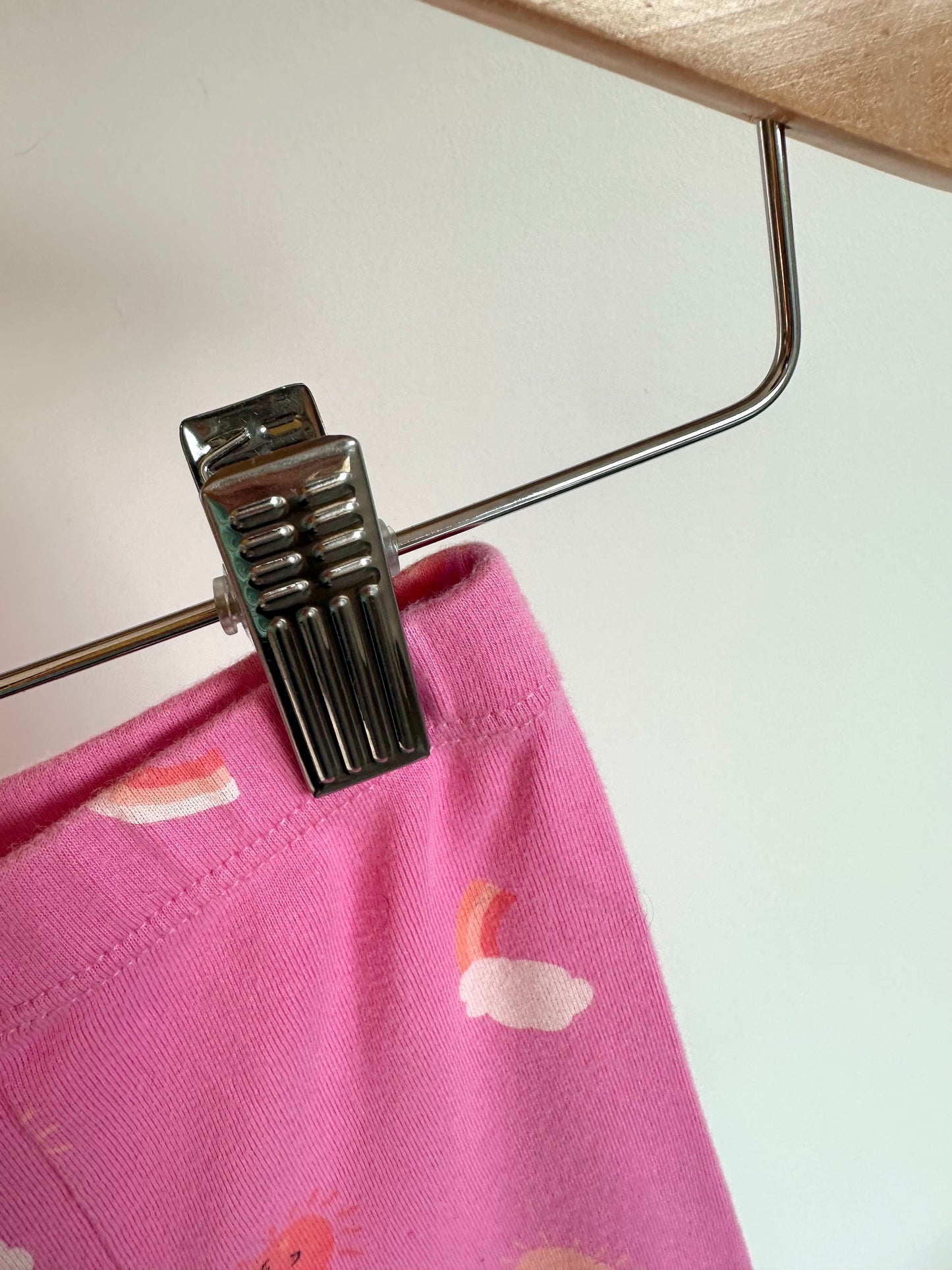 Pink Rainbow Clouds Pants / 9m