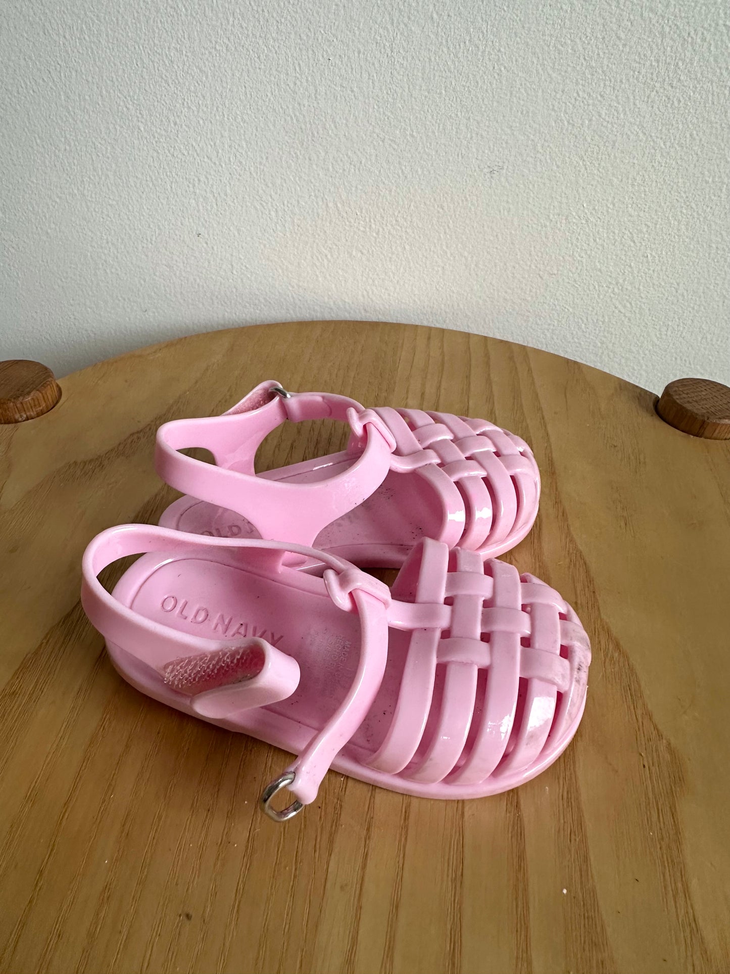 Pink Jelly Sandals / Size 3 Infant