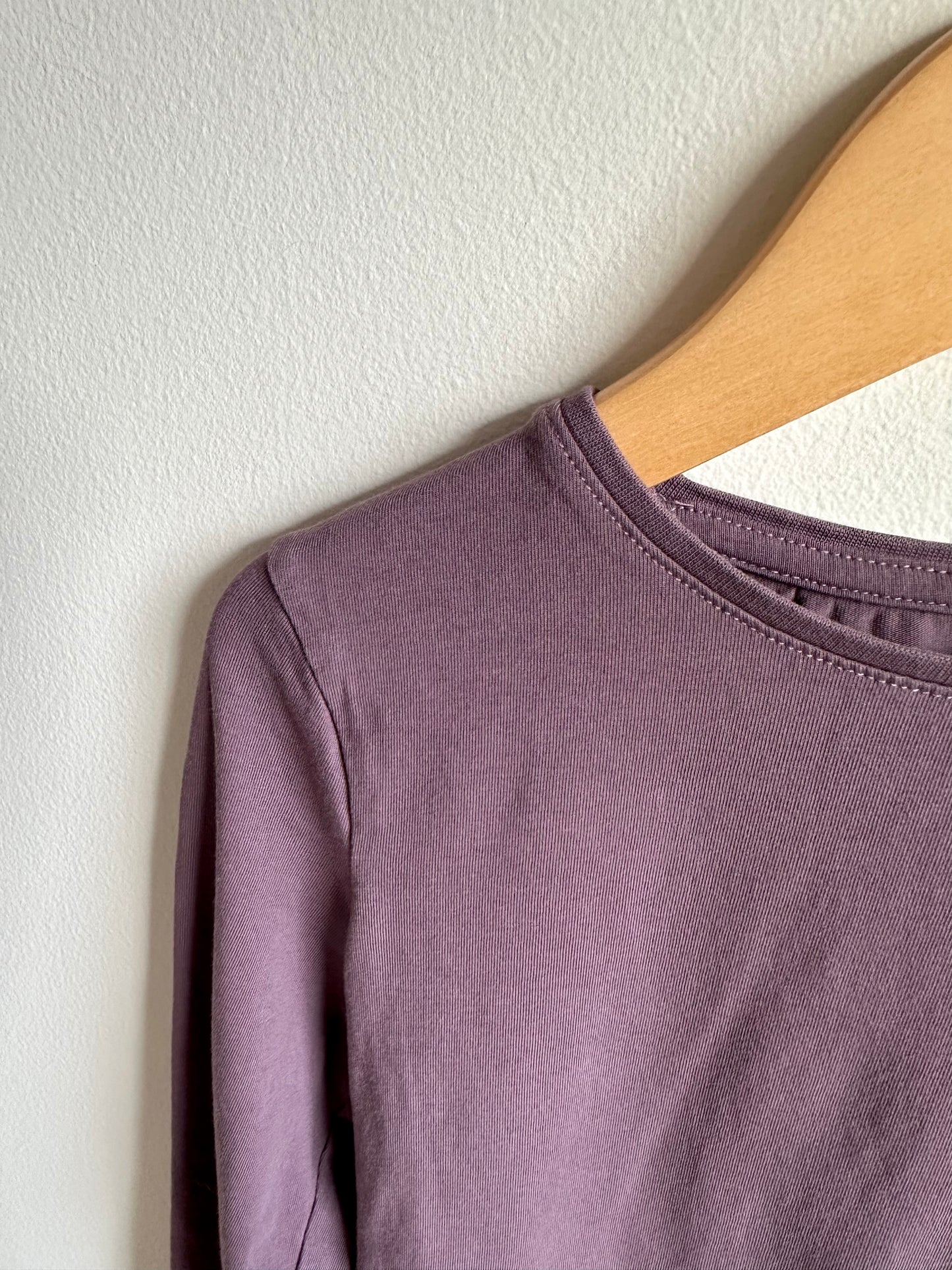 Purple Long Sleeve Top / 8-10 years
