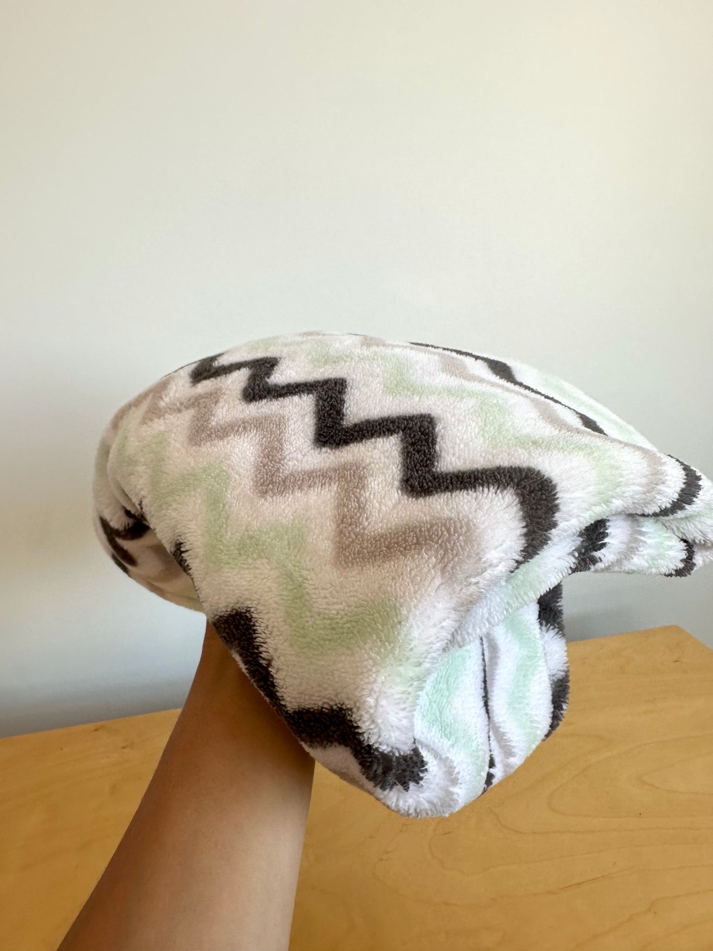 Fleece Chevron Blanket
