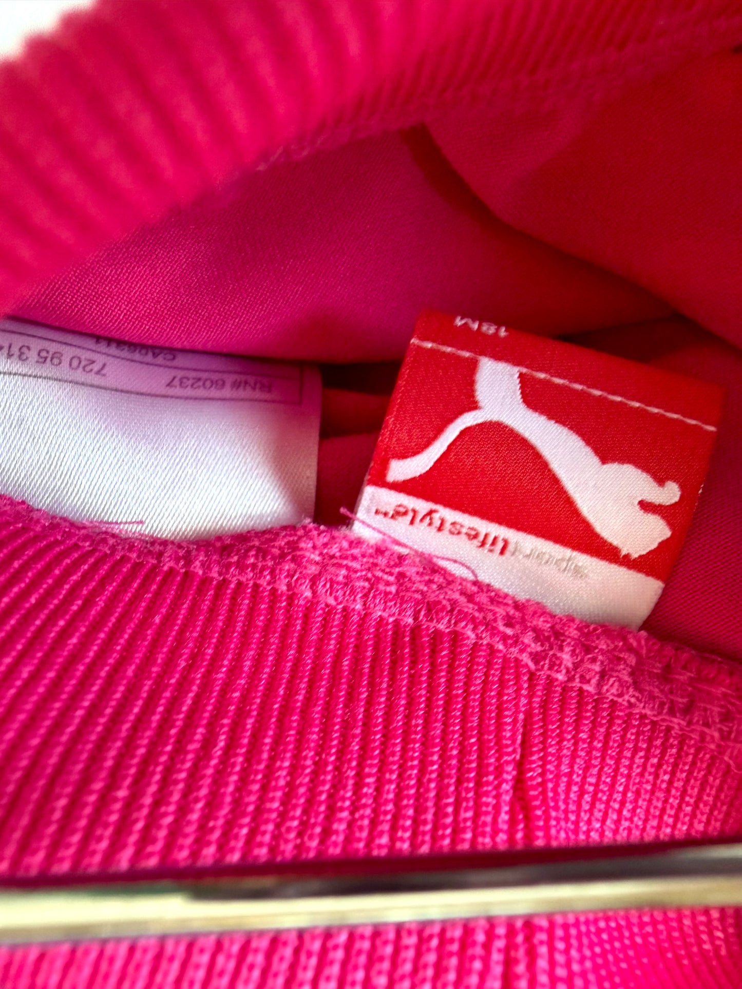 Puma Pink Striped Skirt with Shorts / 18m