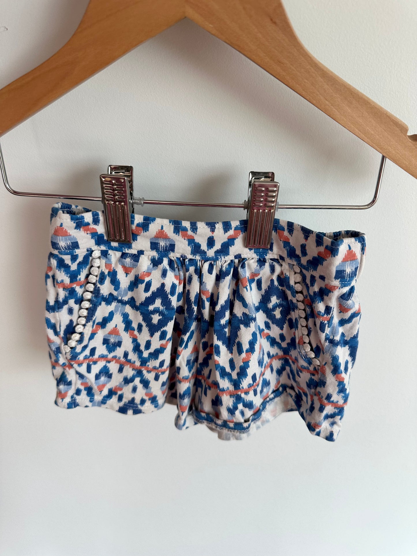 OshKosh Blue Patterned Shorts / 2T