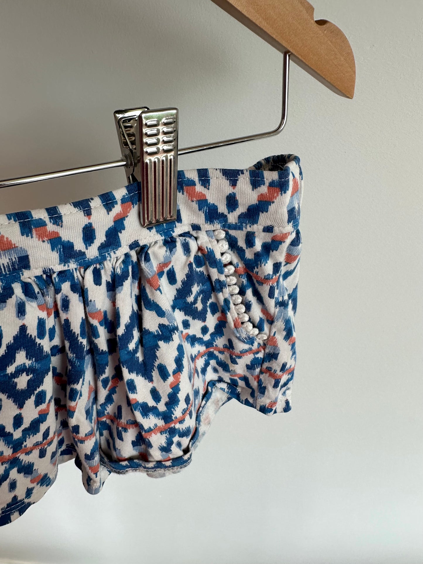 OshKosh Blue Patterned Shorts / 2T