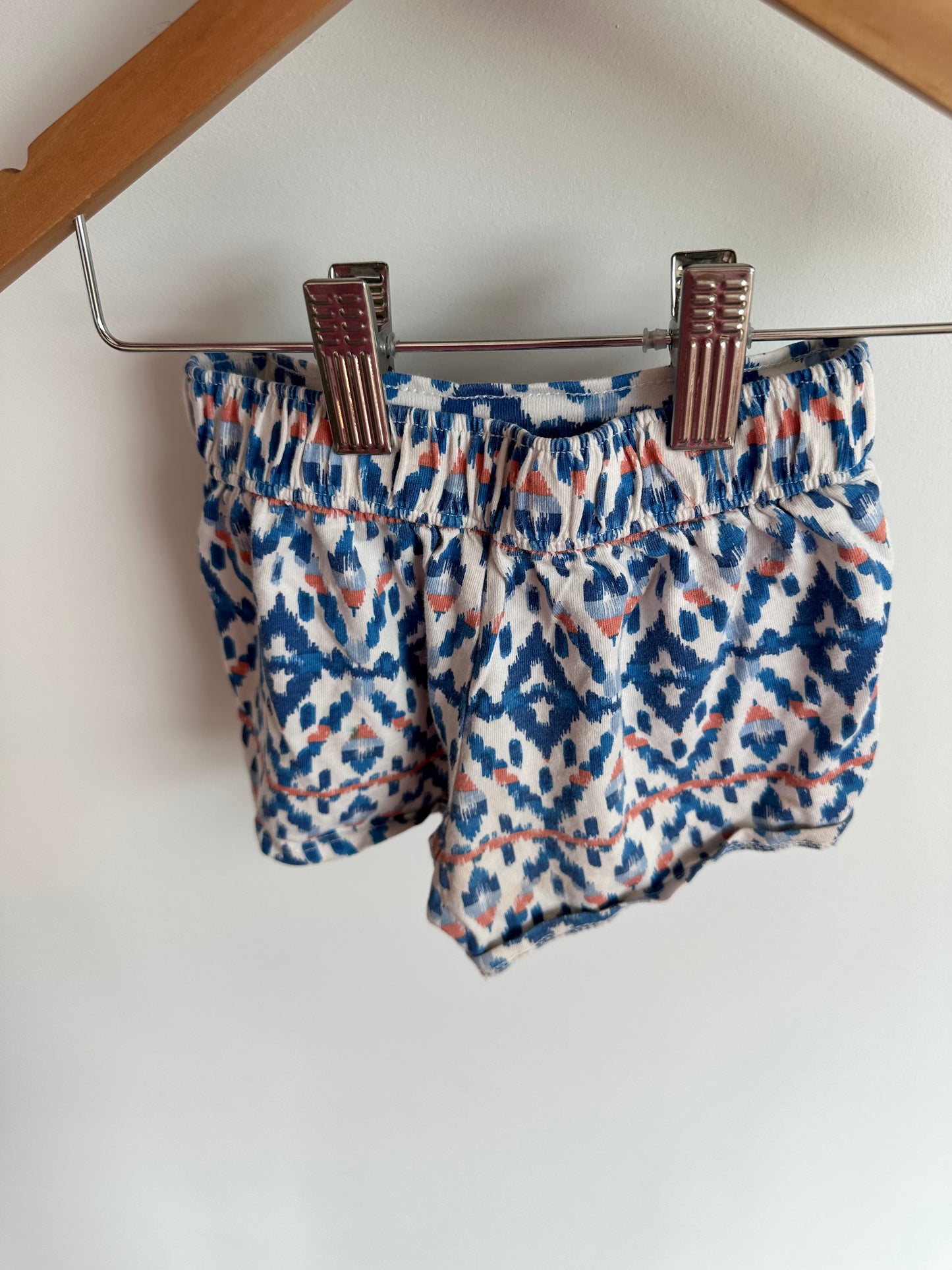 OshKosh Blue Patterned Shorts / 2T