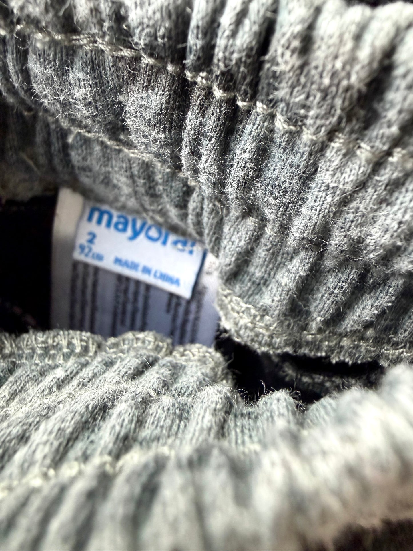 Mayoral Grey Tapered Pants / 2T