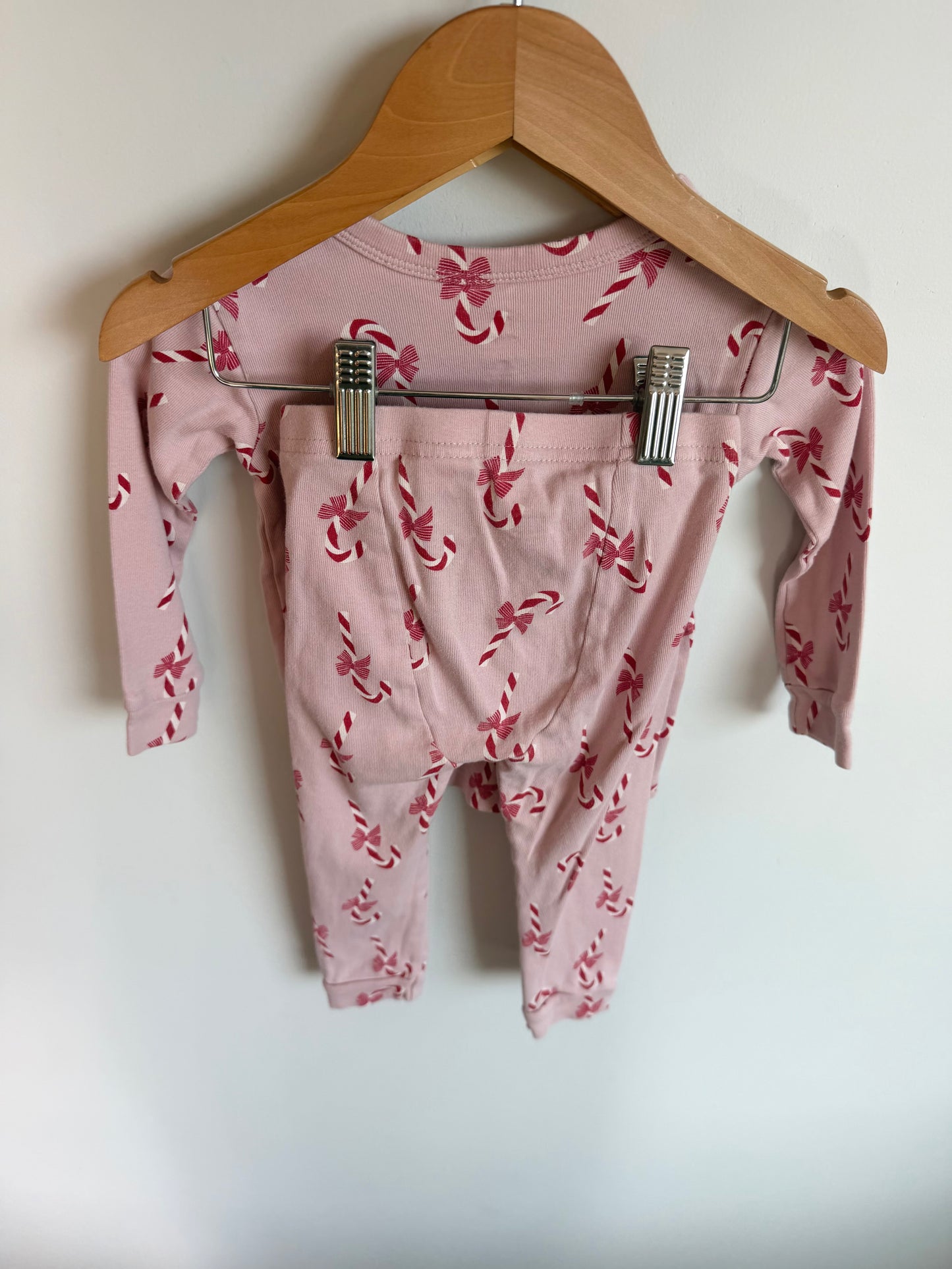 Candycane PJ Set / 18-24m