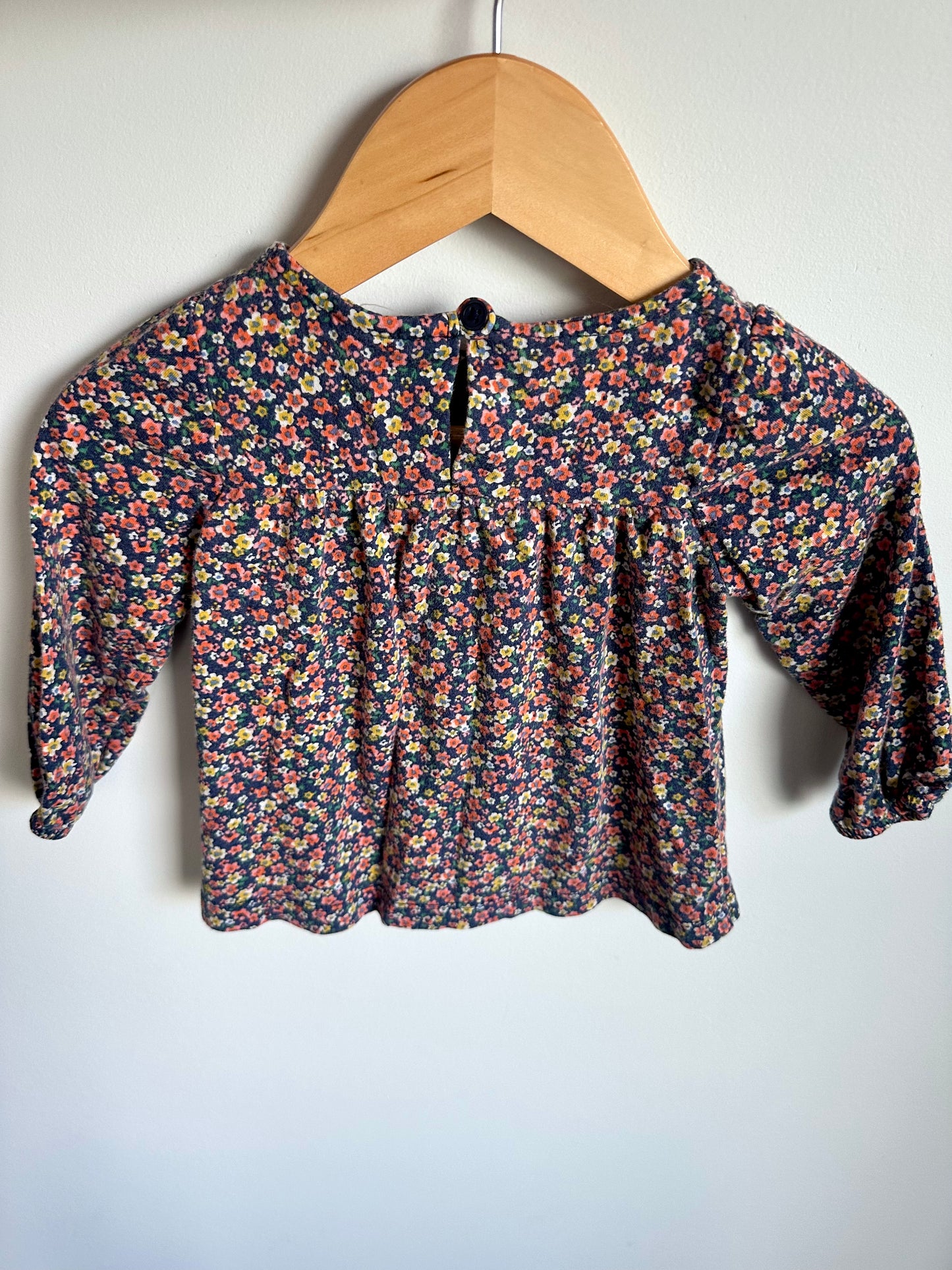 Floral Long Sleeve Top / 18m