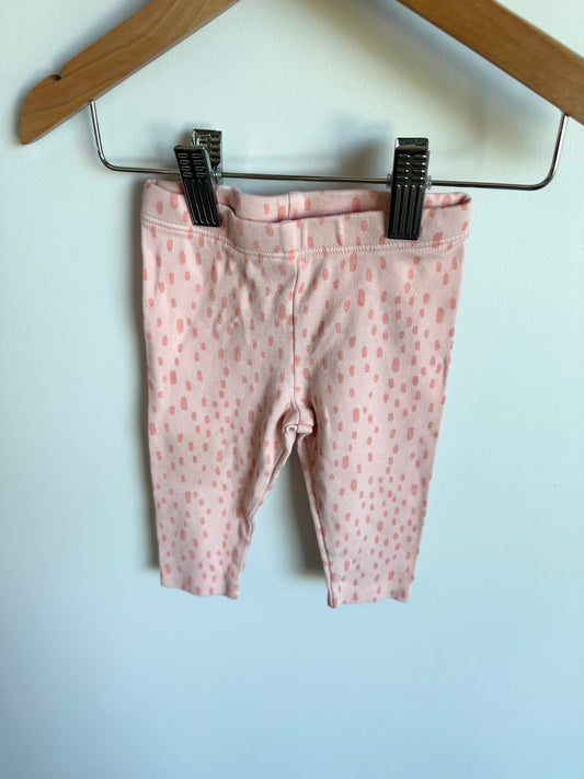Pink Specked Pants / 6m