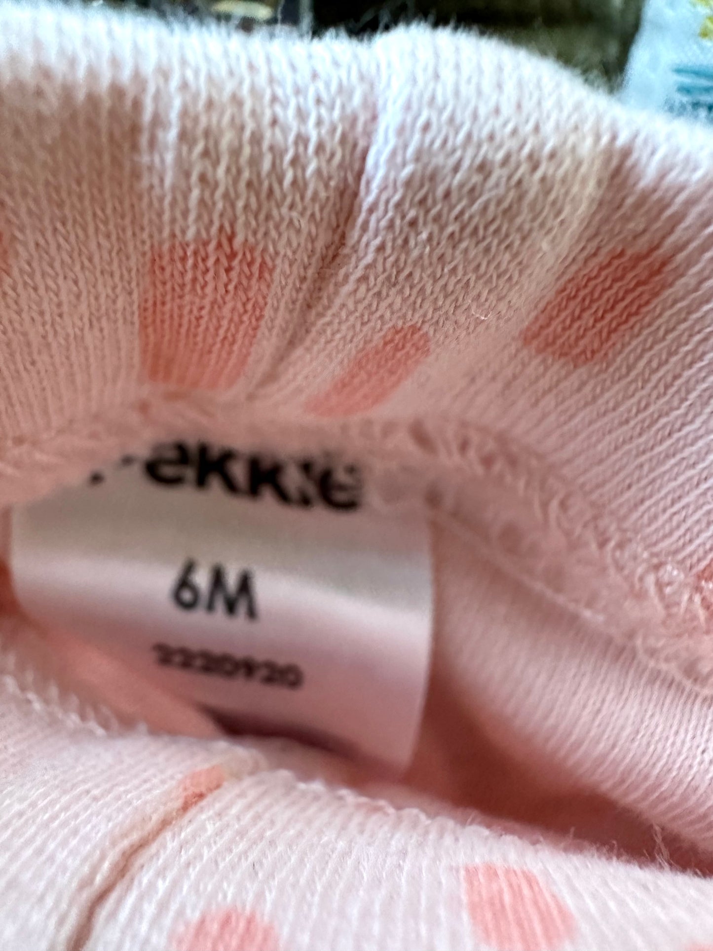 Pink Specked Pants / 6m
