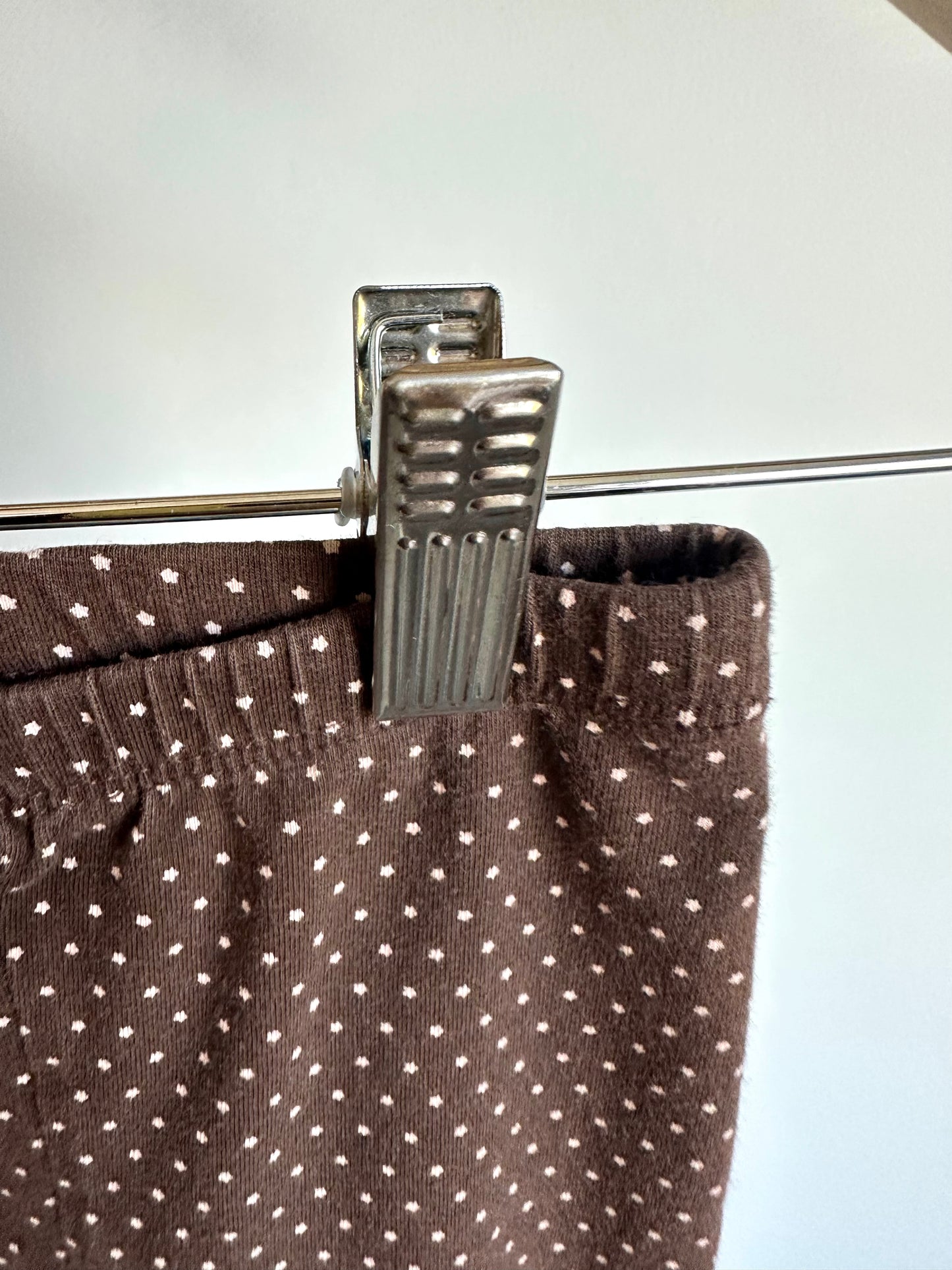 Gap Brown Star Ruffle Leggings / 3-6m