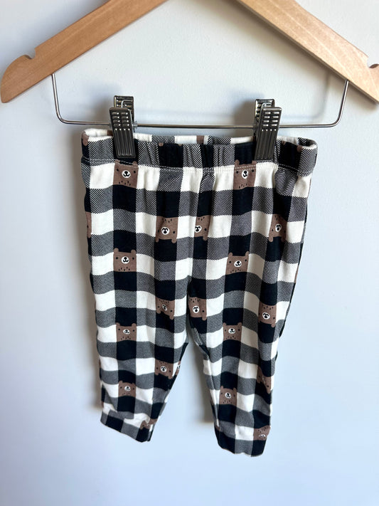 Checkered Bear Pants / 12m
