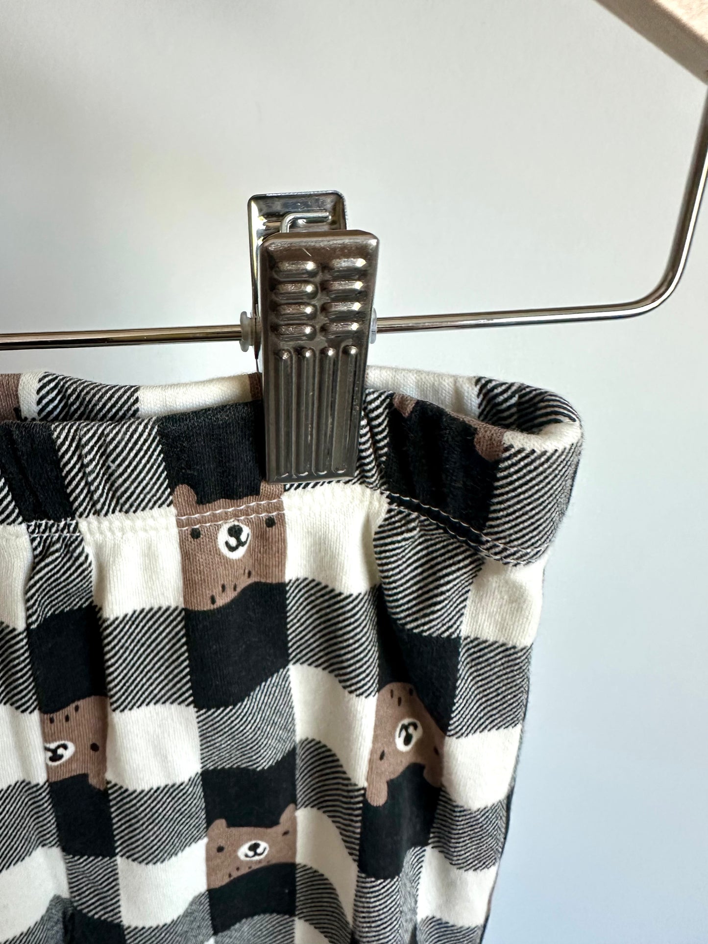 Checkered Bear Pants / 12m