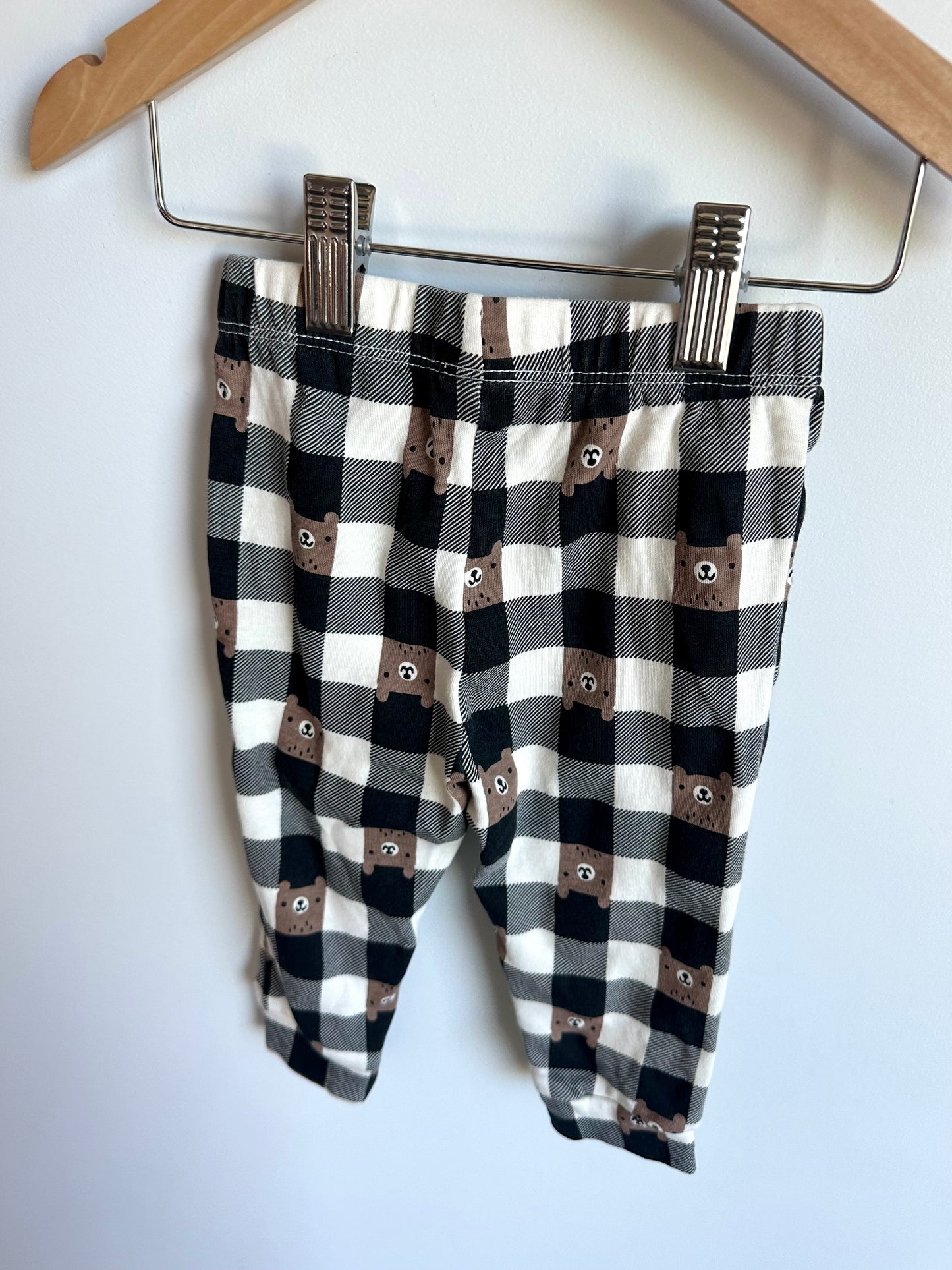 Checkered Bear Pants / 12m