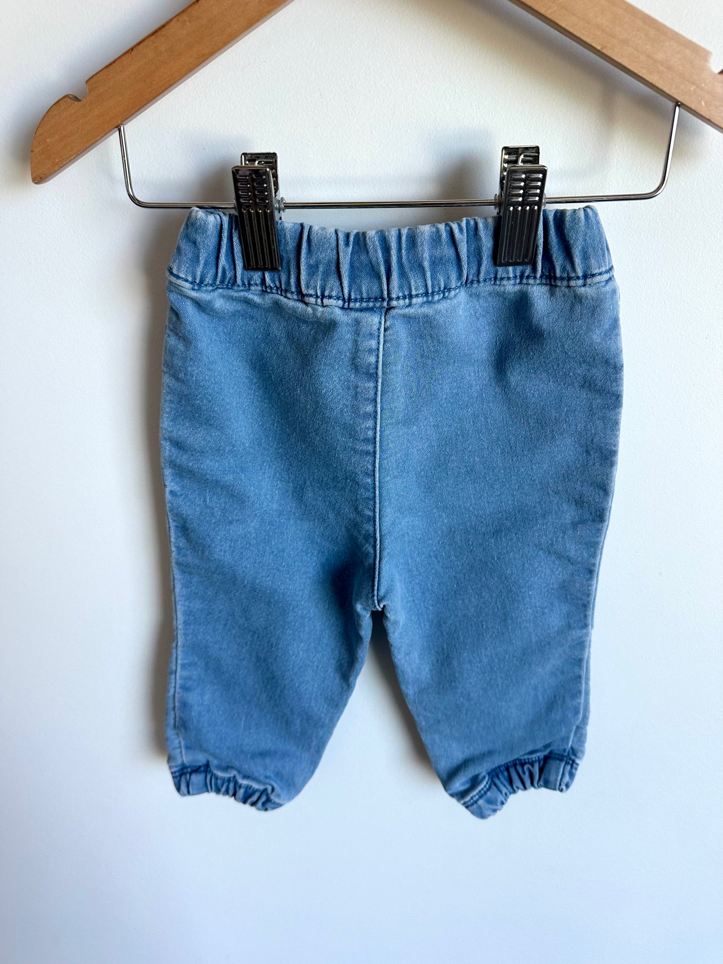 Light Denim Look Pants / 6-12m
